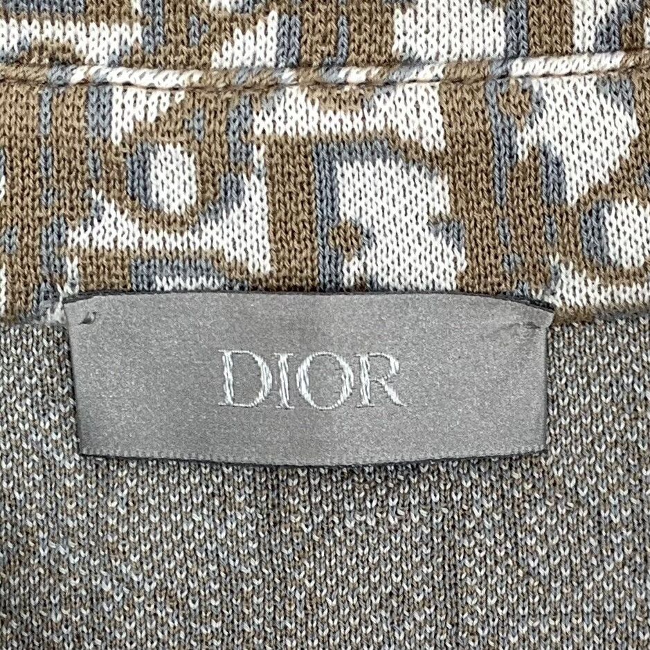 Dior Dior Oblique Logo Monogram Knit Shirt Size S Size US S / EU 44-46 / 1 - 6 Thumbnail