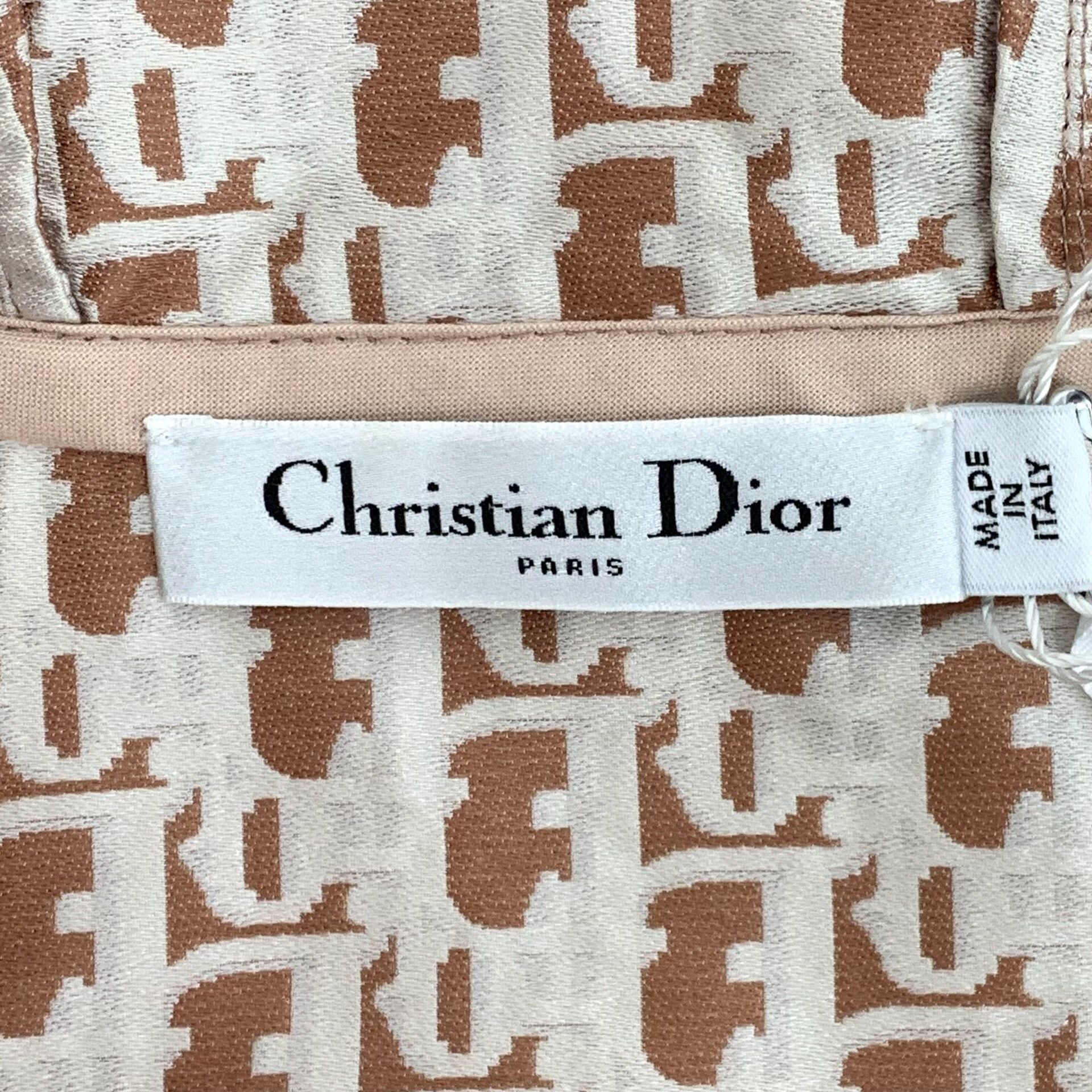 Dior Dior Oblique Jacquard Half-Zip Hooded Dress 34 Size XS / US 0-2 / IT 36-38 - 7 Thumbnail