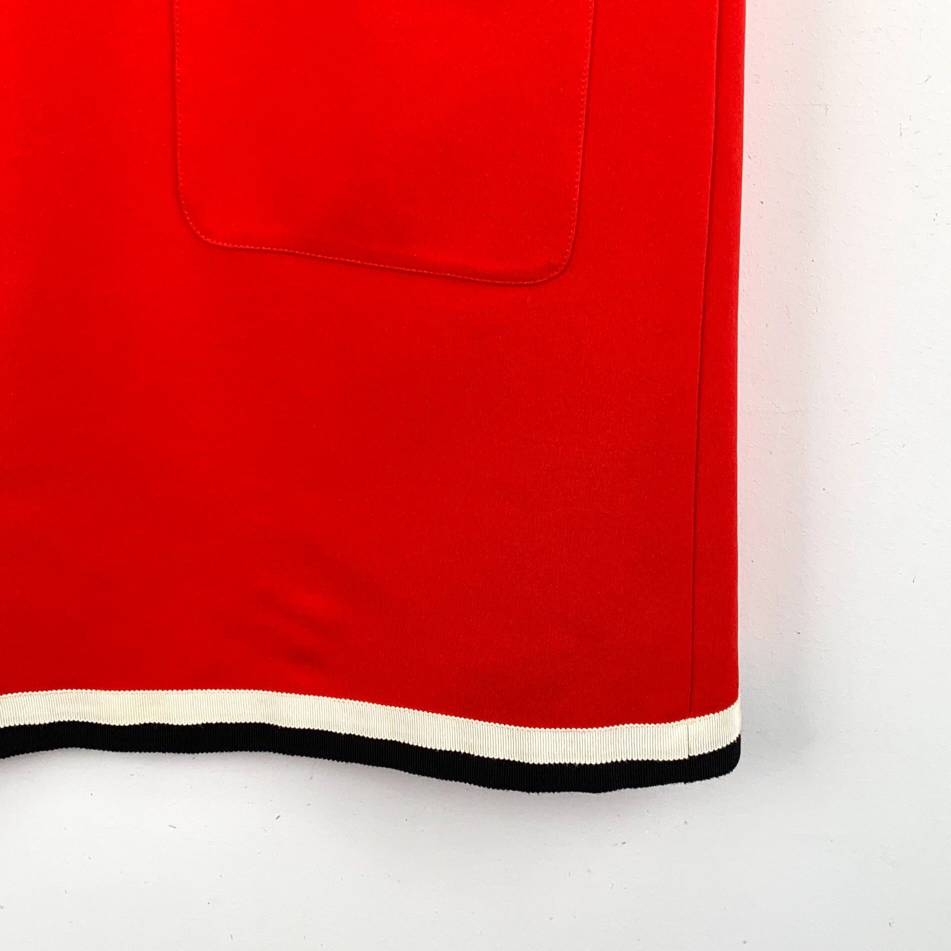 Gucci Gucci Stripe Trim V-Neck Mini Dress S Size S / US 4 / IT 40 - 6 Thumbnail