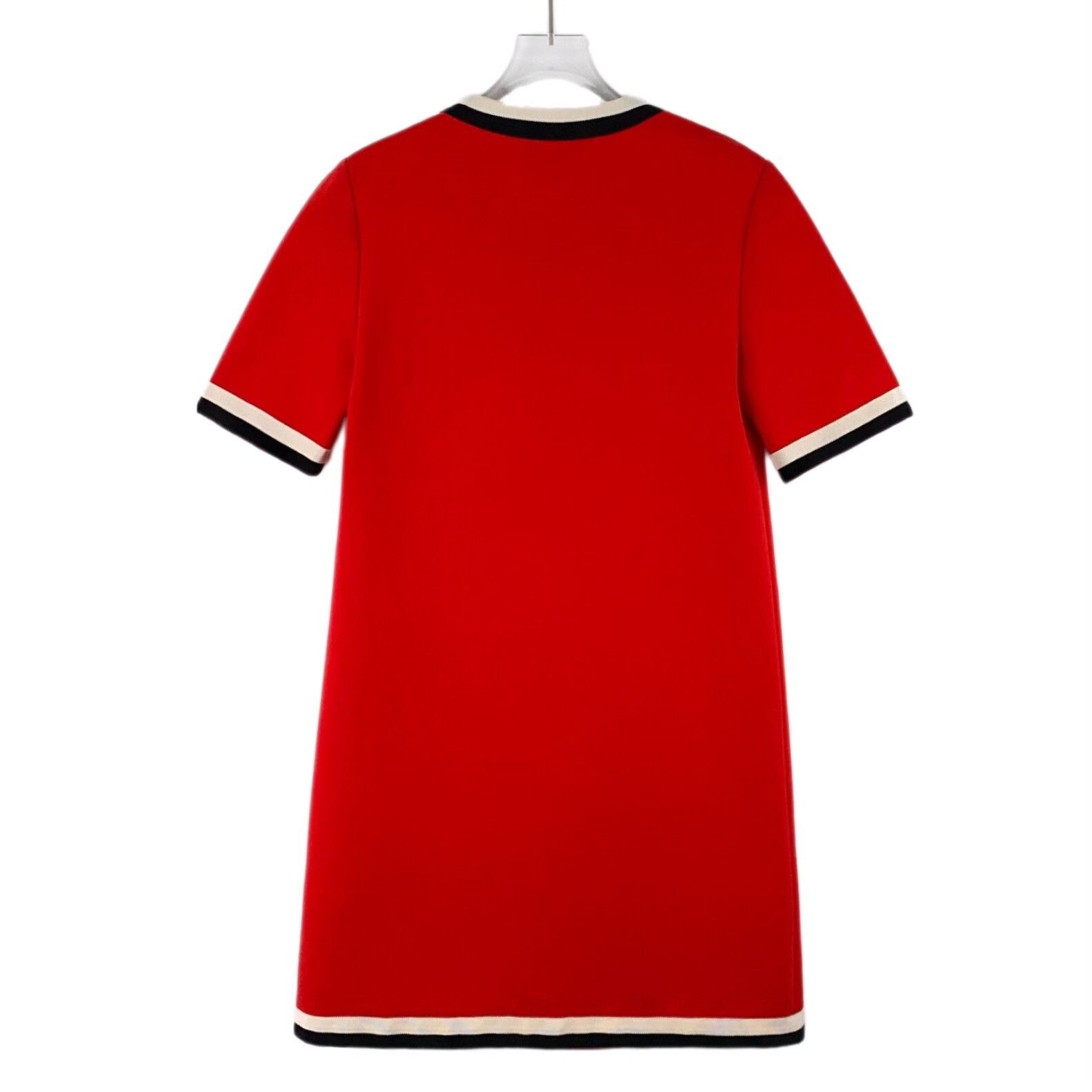 Gucci Gucci Stripe Trim V-Neck Mini Dress S Size S / US 4 / IT 40 - 3 Thumbnail
