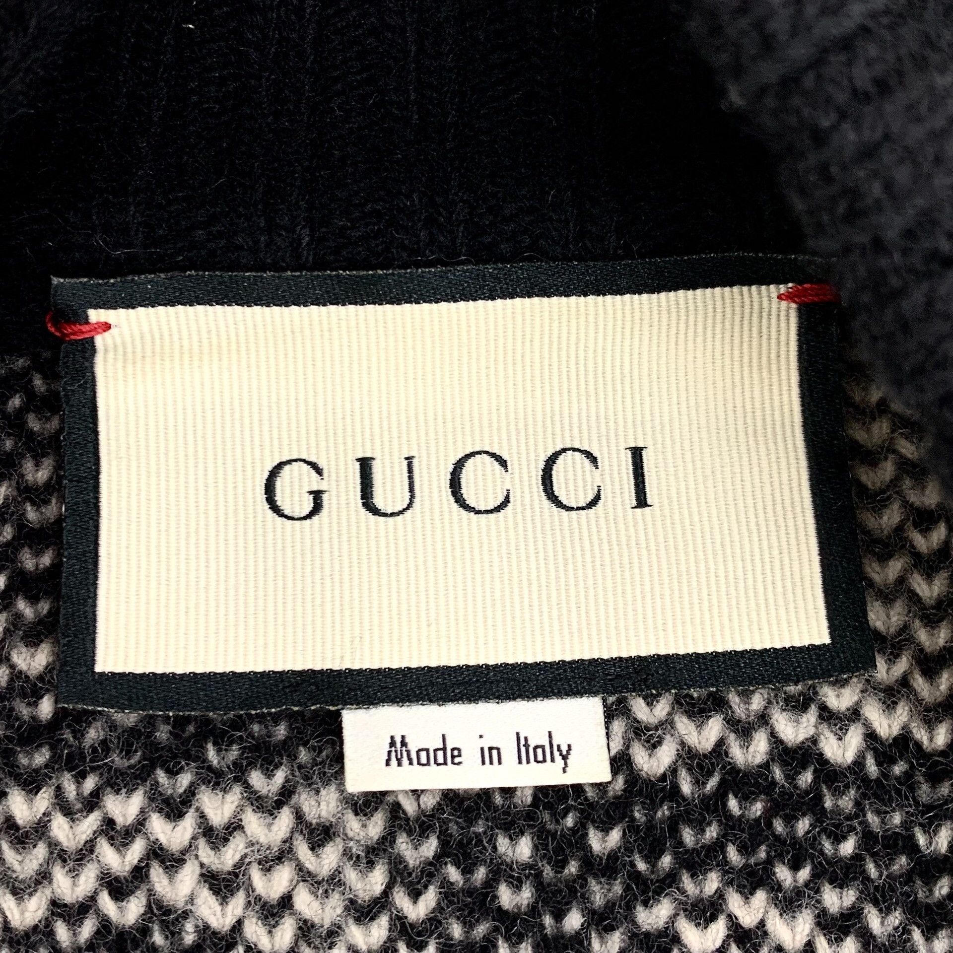 Gucci Gucci Checkerboard Logo Wool Zip Cardigan S Size US S / EU 44-46 / 1 - 6 Thumbnail