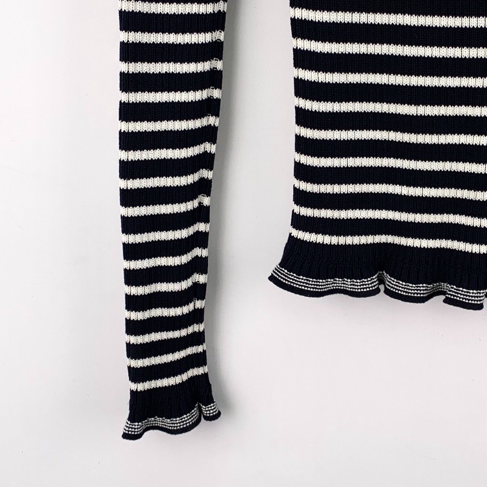 Dior Dior Striped Intarsia Logo Sweater FR 36 Size XS / US 0-2 / IT 36-38 - 6 Thumbnail
