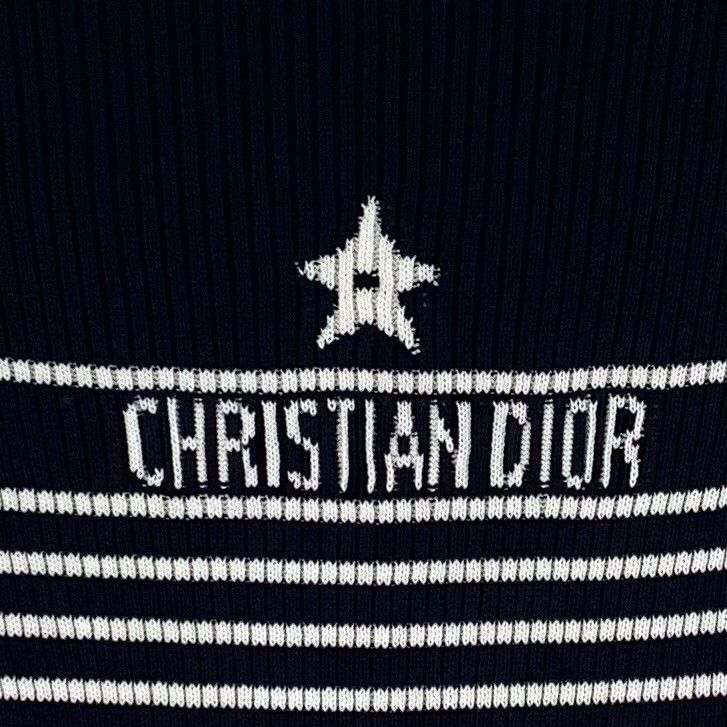 Dior Dior Striped Intarsia Logo Sweater FR 36 Size XS / US 0-2 / IT 36-38 - 5 Thumbnail