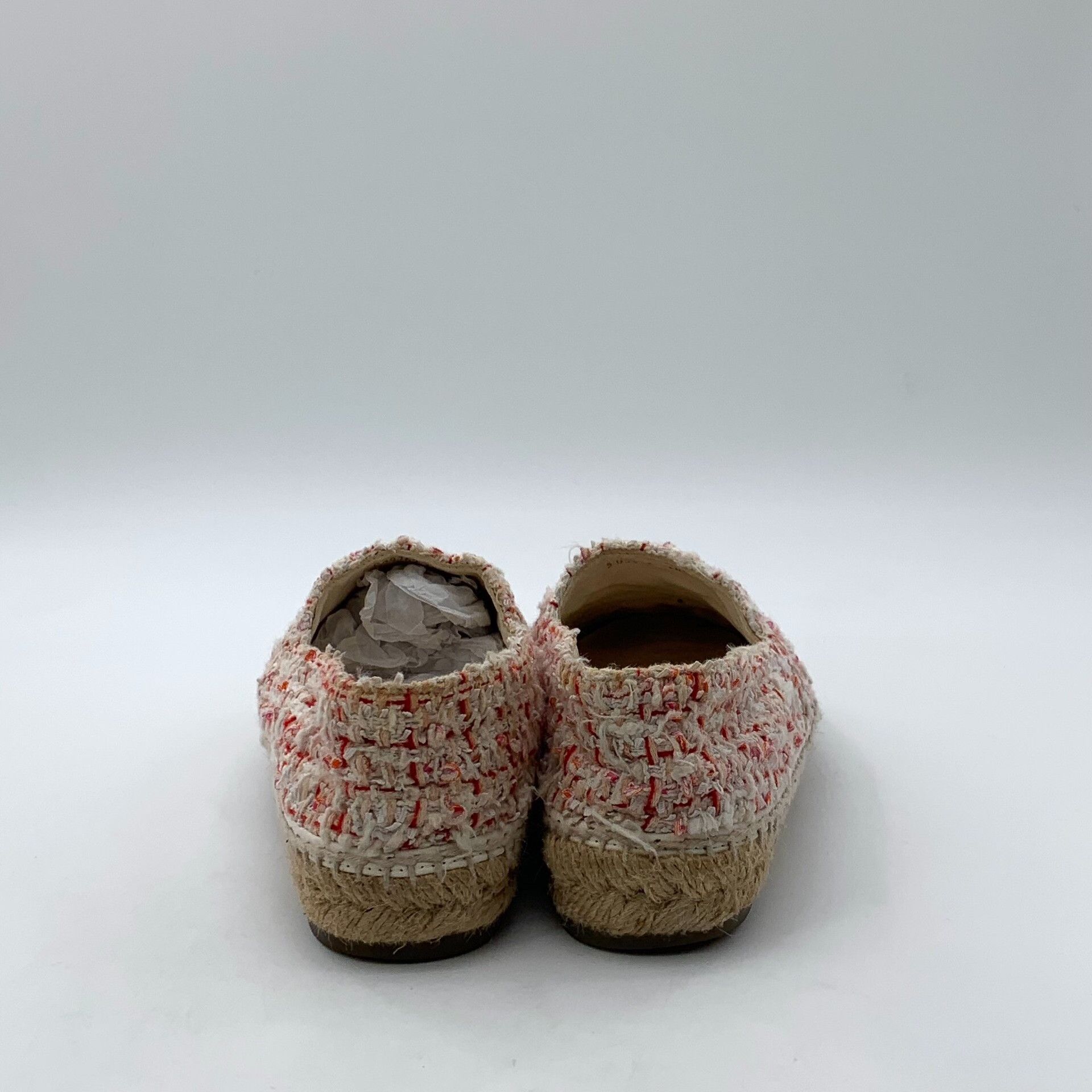 Chanel Chanel Pink Tweed CC Espadrilles 38 Size US 7 / IT 37 - 5 Thumbnail