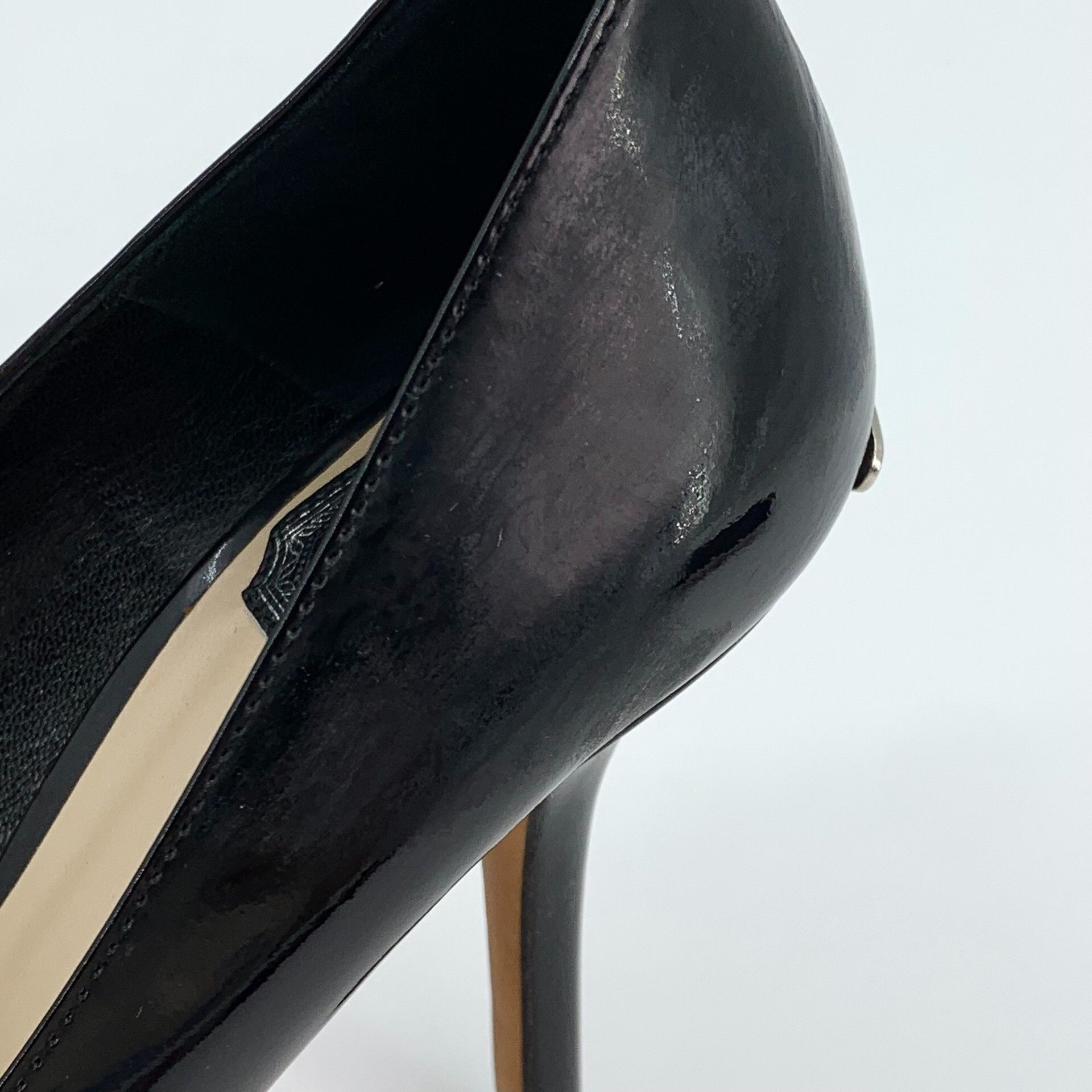 Dior Dior Patent Peep Toe Platform Heels 35.5 Size US 5.5 / IT 35.5 - 9 Thumbnail