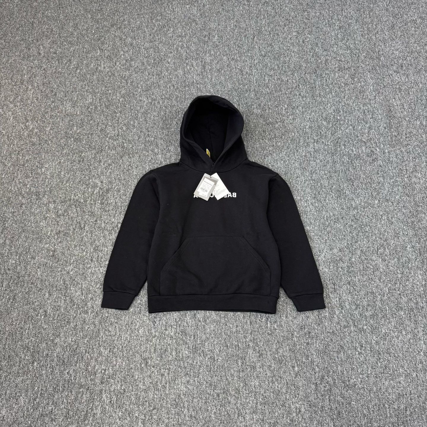 Balenciaga Balenciaga Mirror Logo Hoodie Size 10 Size US XXS / EU 40 - 2 Thumbnail