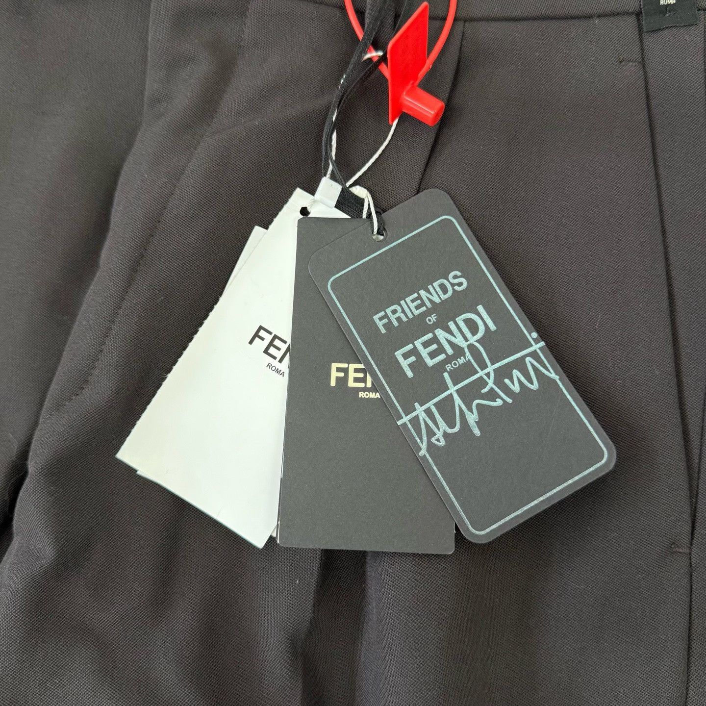 Fendi Fendi Brown Trousers 46 Size US 30 / EU 46 - 6 Thumbnail