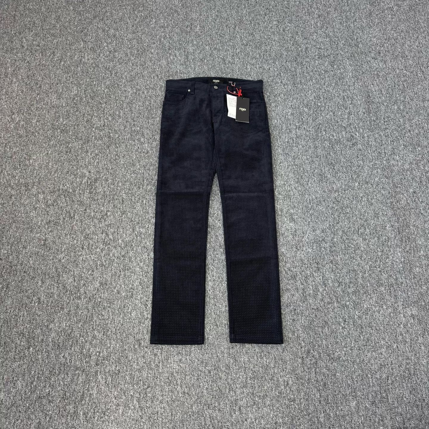Fendi Fendi FF Monogram Jacquard Denim Jeans US 30 Size US 30 / EU 46 - 2 Thumbnail
