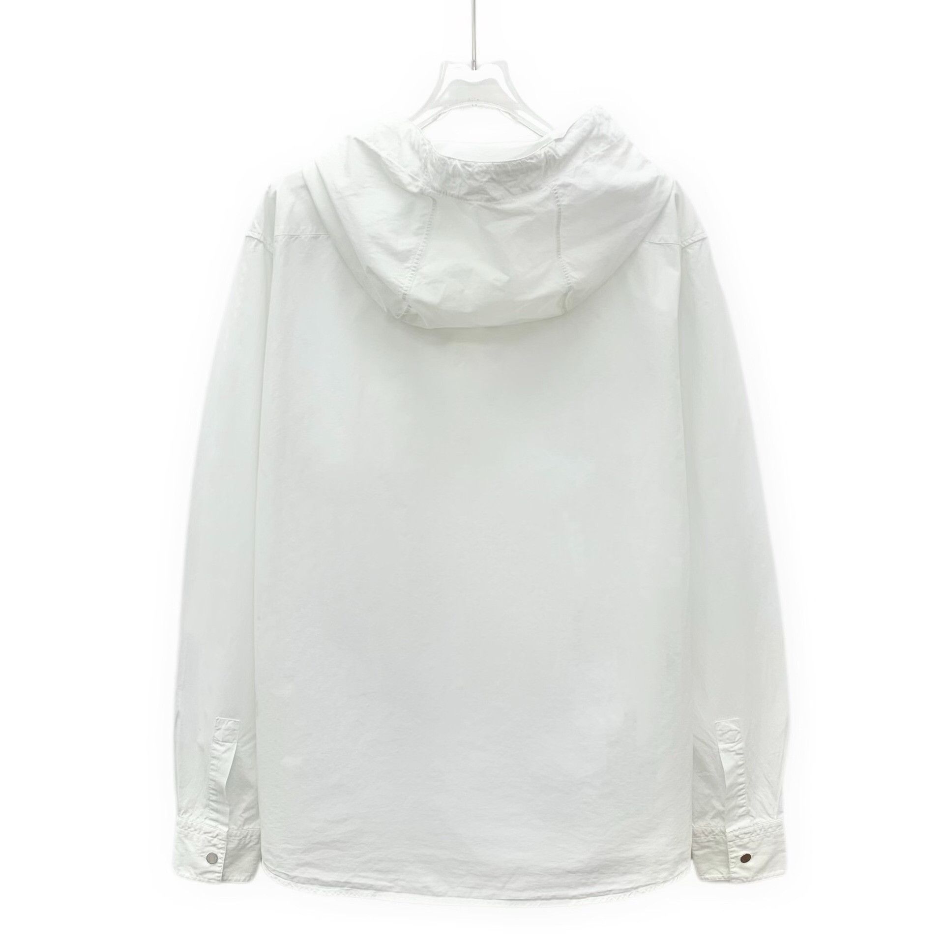 Hermes Hermes White Cotton Hooded Jacket US M / EU 48-50 Size US M / EU 48-50 / 2 - 3 Thumbnail