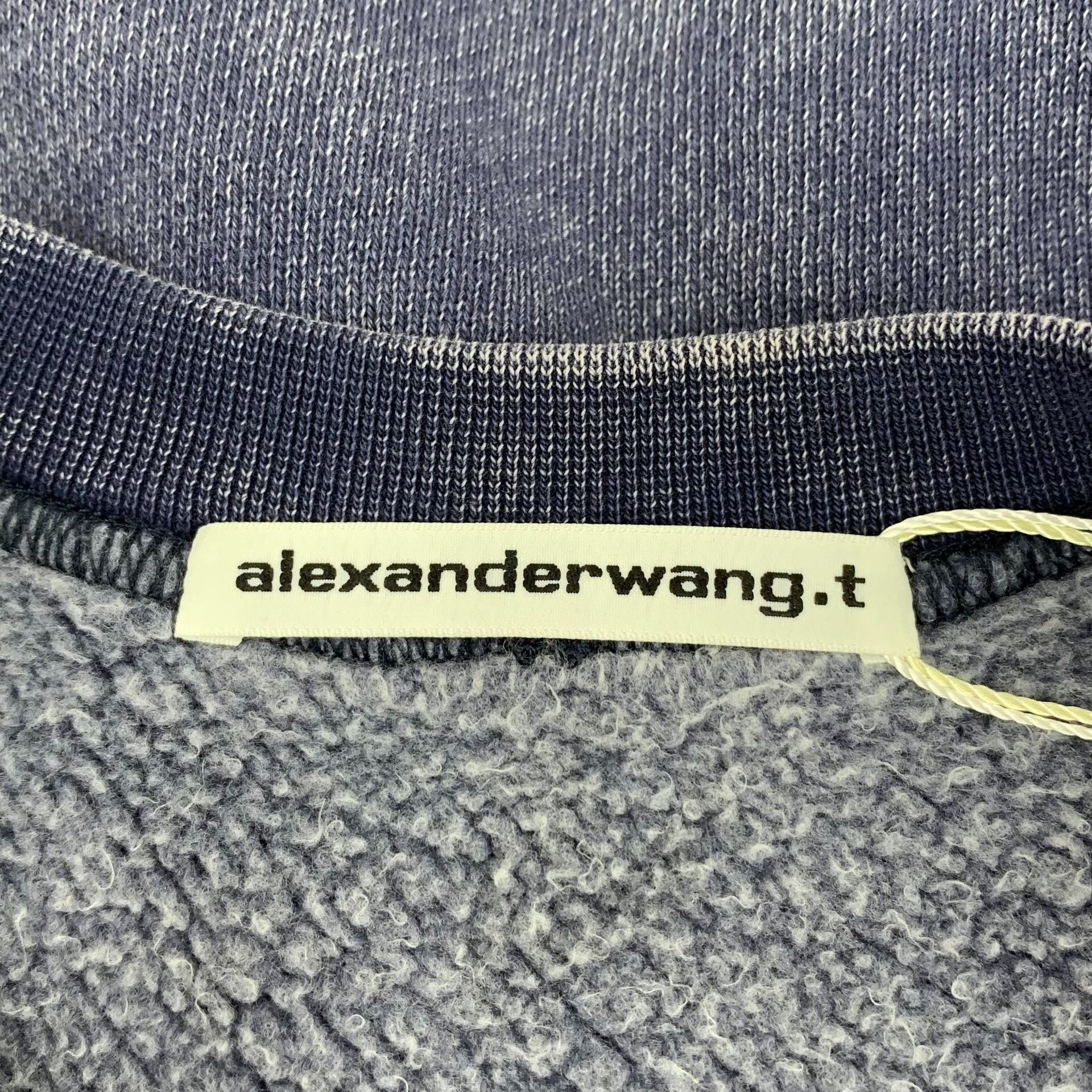 Alexander Wang Alexander Wang Acid Wash Logo Sweatshirt Size M Size US M / EU 48-50 / 2 - 6 Thumbnail