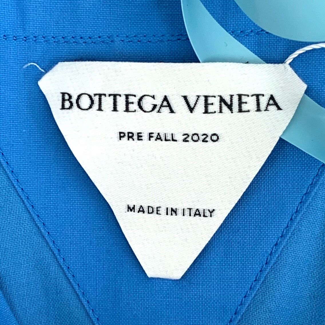 Bottega Veneta Bottega Veneta Blue Button-Up Mini Dress M Size M / US 6-8 / IT 42-44 - 6 Thumbnail