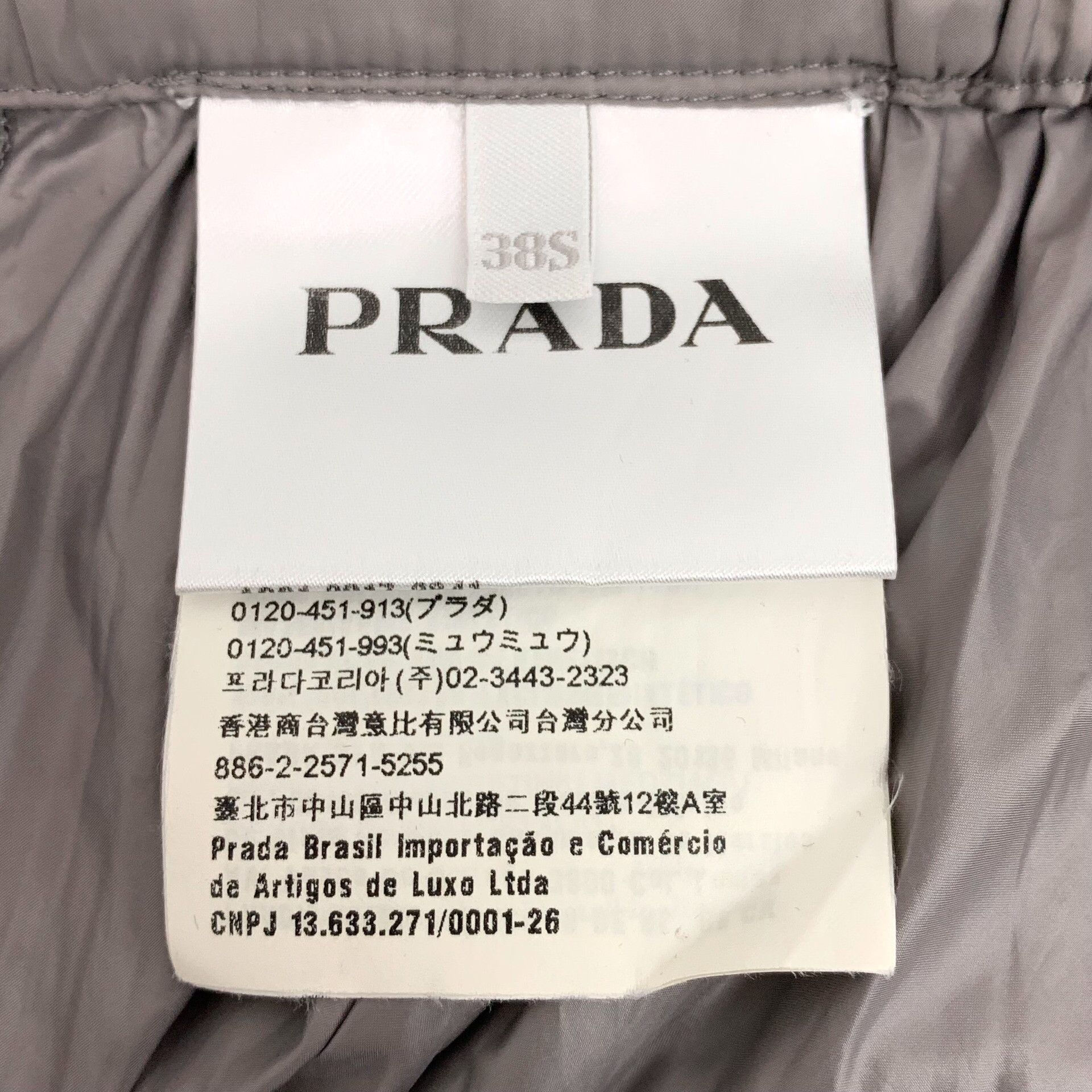 Prada Prada Pleated Maxi Skirt Size 38S Size 26" / US 2 / IT 38 - 8 Thumbnail
