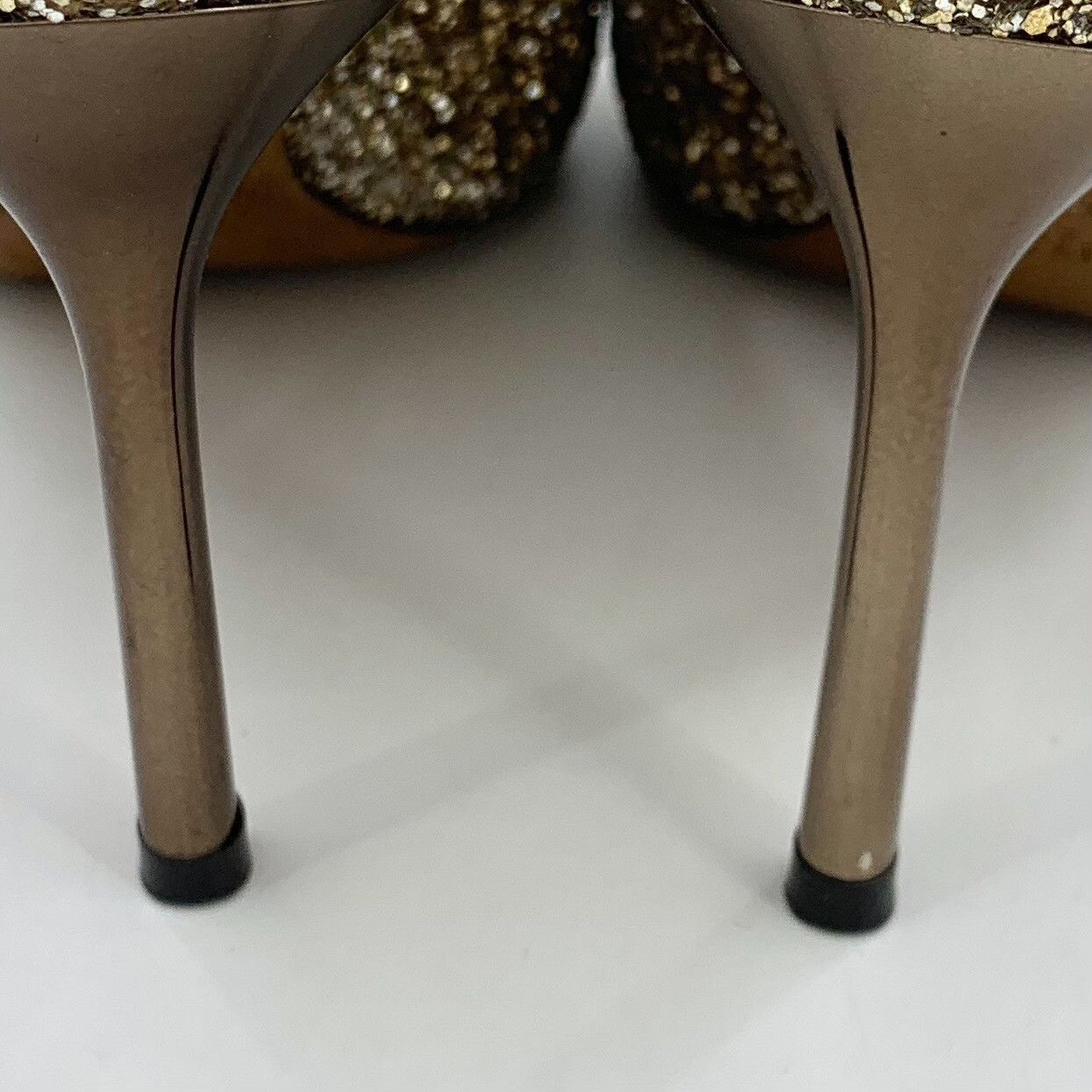 Jimmy Choo Jimmy Choo Glitter Pointed Toe Heels 35.5 Size US 5.5 / IT 35.5 - 9 Thumbnail