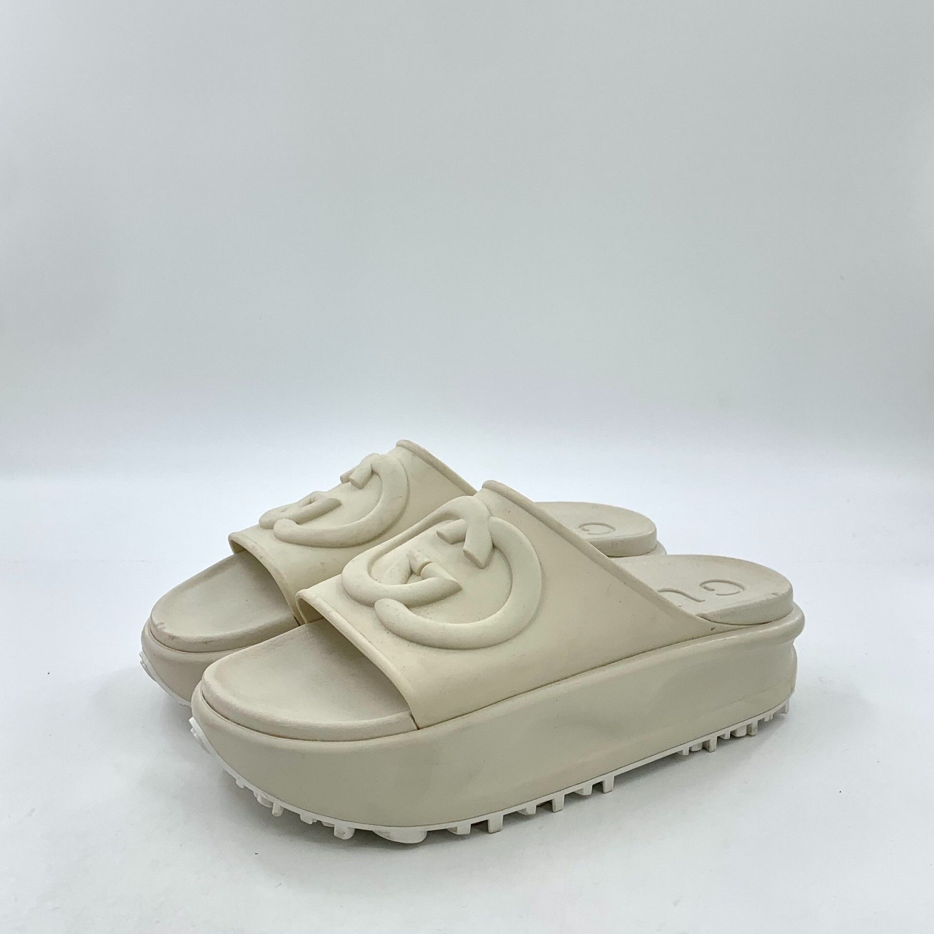 Gucci Gucci Interlocking G Platform Sandals Size 38 Size US 8 / IT 38 - 2 Thumbnail