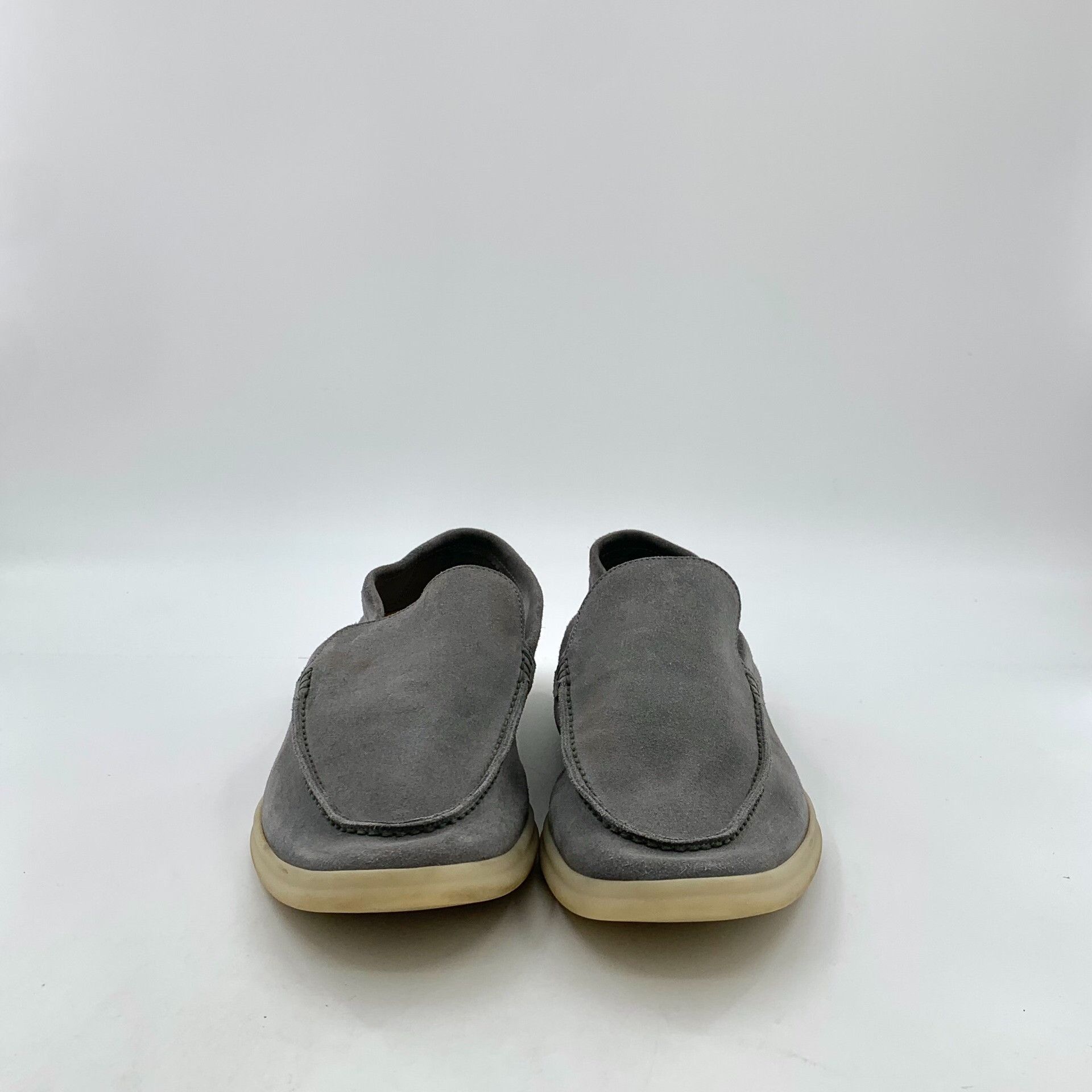 Loro Piana Loro Piana Gray Suede Summer Walk Loafers 44 Size US 11 / EU 44 - 4 Thumbnail
