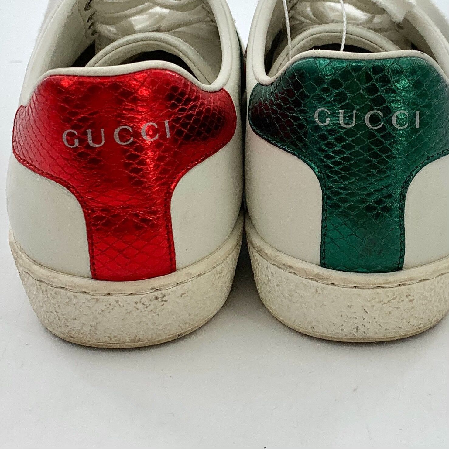 Gucci Gucci Ace Heart Patch Sneakers Size 36.5 Size US 6.5 / IT 36.5 - 10 Thumbnail
