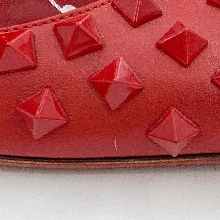 Valentino Valentino Rockstud Rouge Pointed Toe Heels 36.5 Size US 6.5 / IT 36.5 - 9 Thumbnail