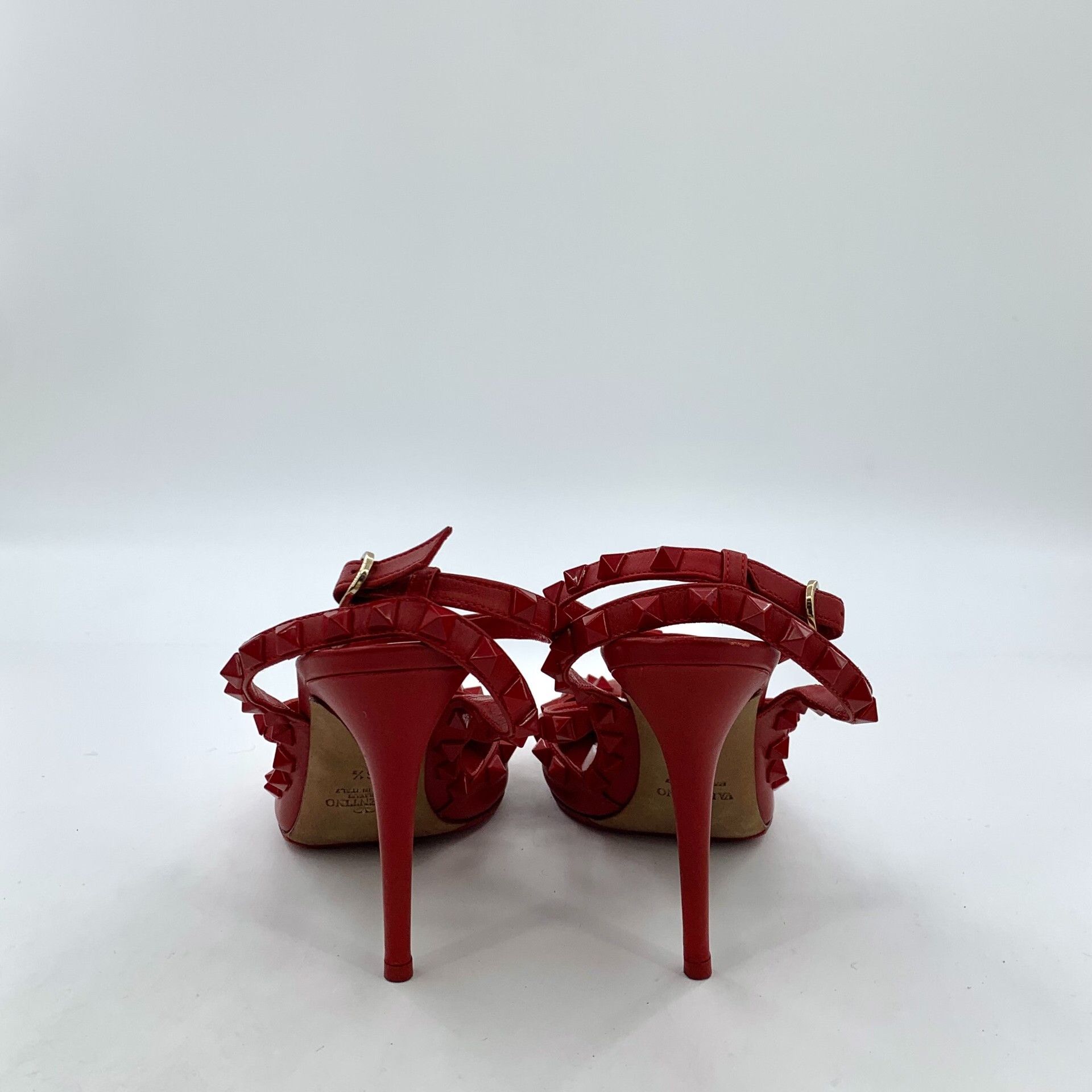 Valentino Valentino Rockstud Rouge Pointed Toe Heels 36.5 Size US 6.5 / IT 36.5 - 5 Thumbnail