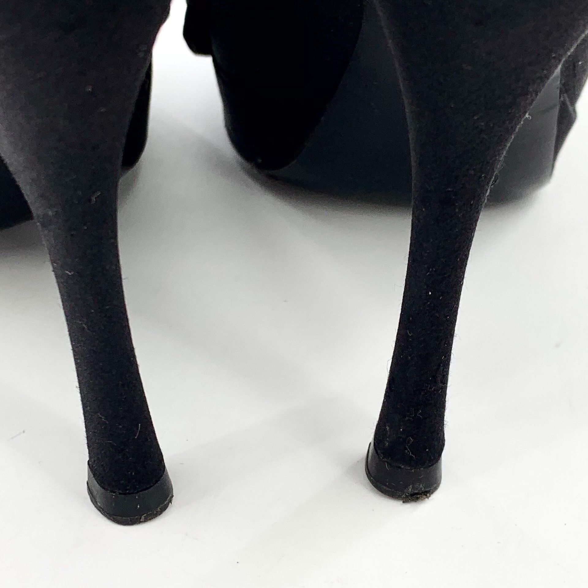 Louis Vuitton Louis Vuitton Satin Bow Peep Toe Heels Size 36 Size US 6 / IT 36 - 10 Thumbnail