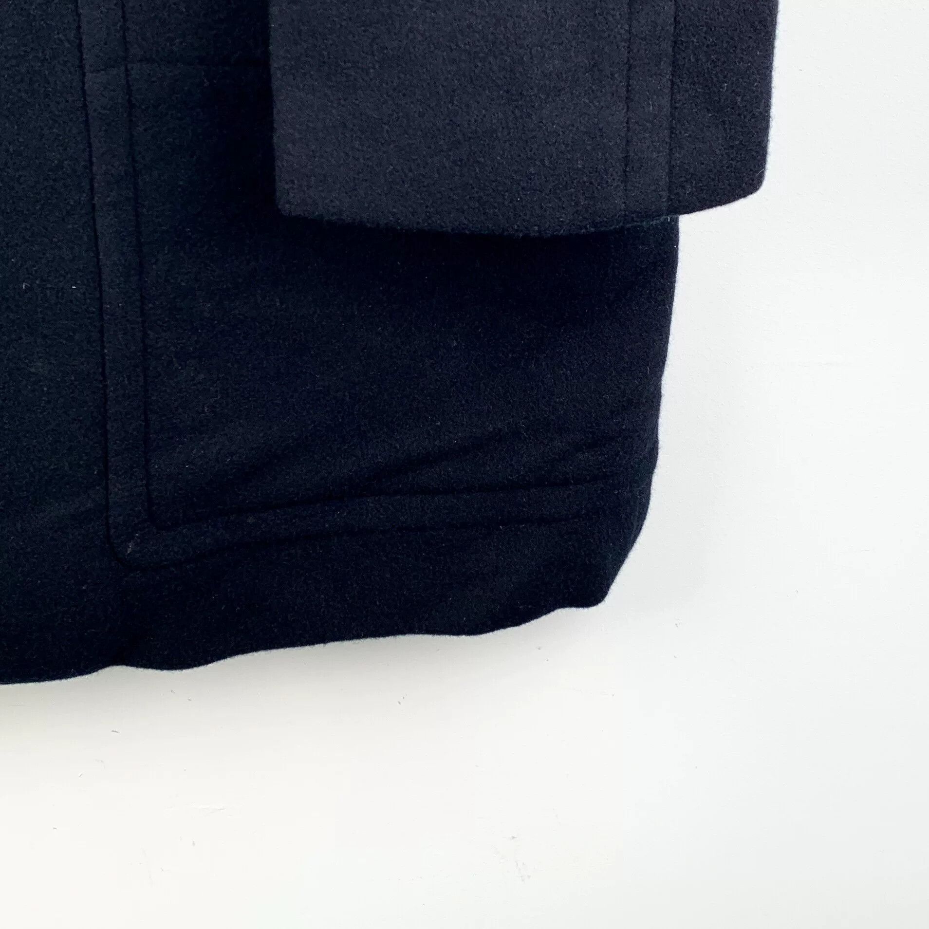 Hermes Hermes Runway Black Virgin Wool Heavy Coat Size 44 Size US S / EU 44-46 / 1 - 5 Thumbnail