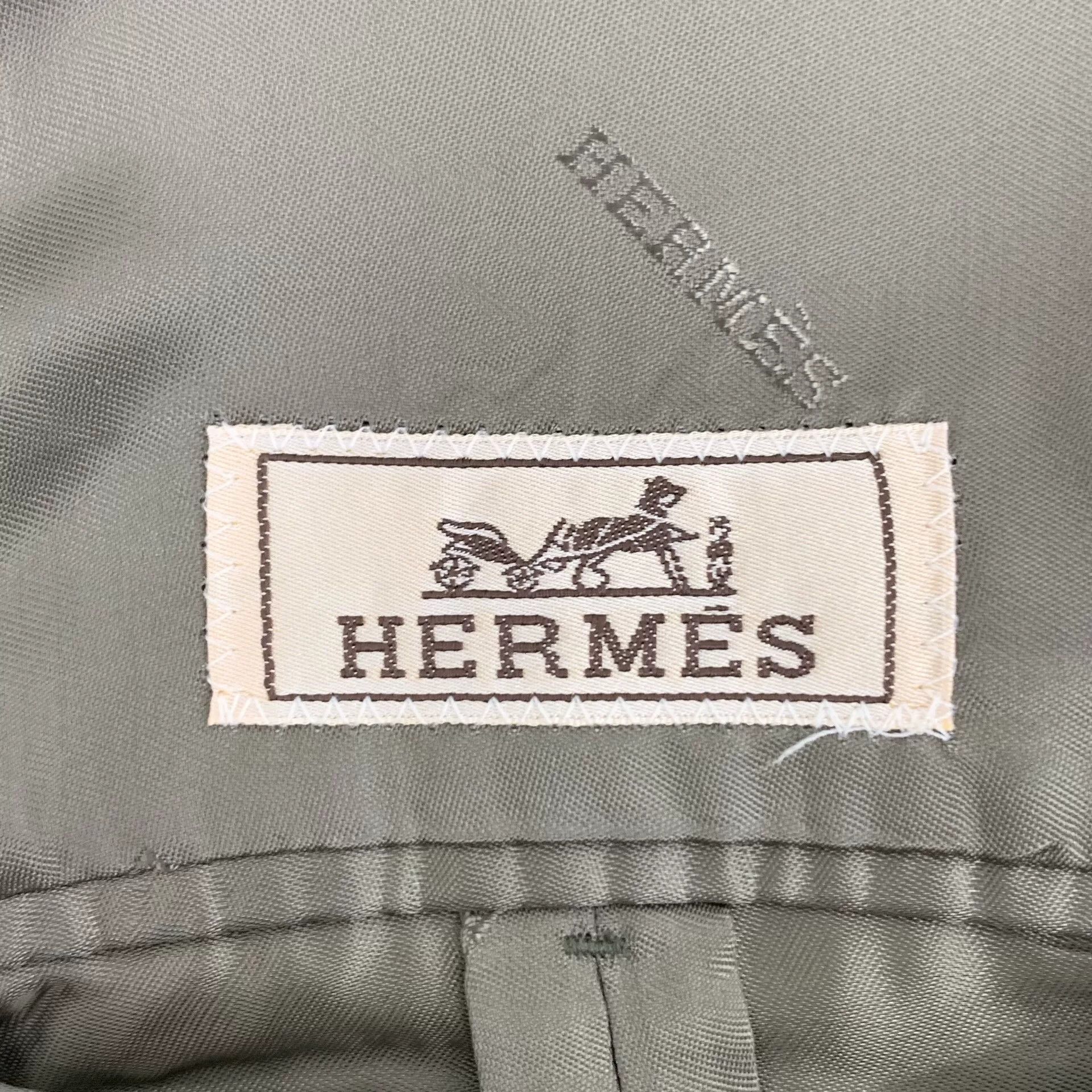Hermes Hermes Cotton Button-Up Overcoat EU 50 Size US M / EU 48-50 / 2 - 7 Thumbnail