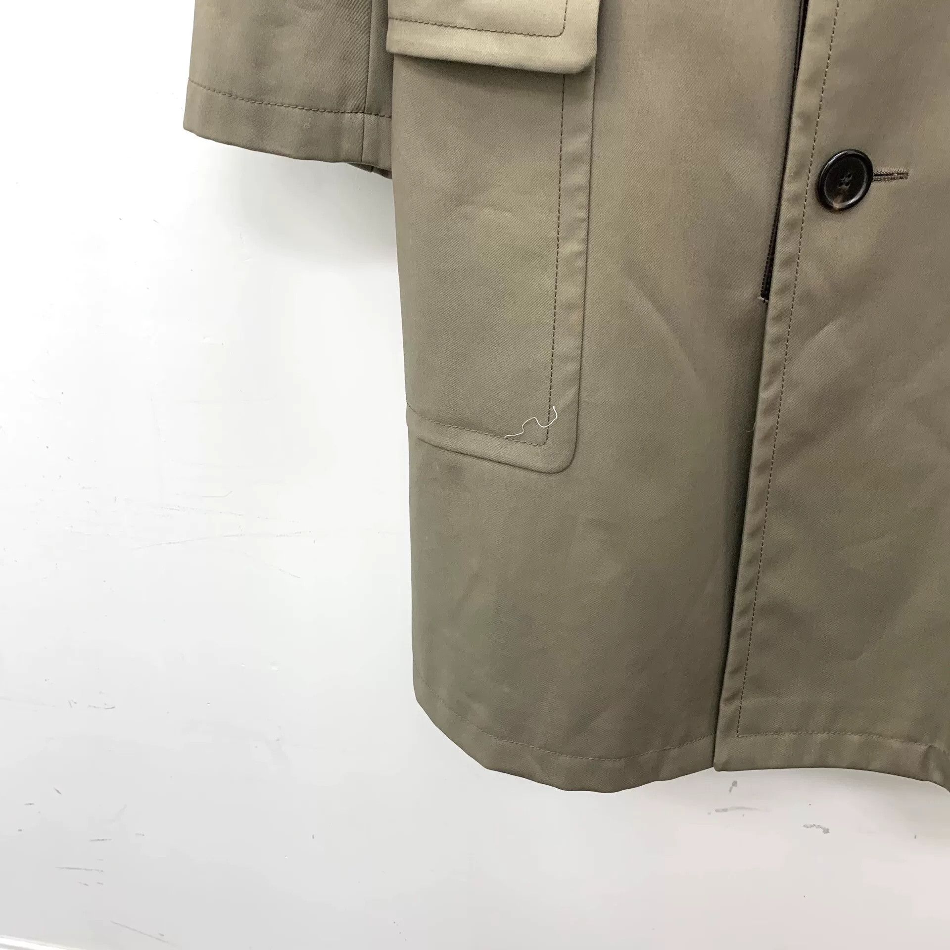 Hermes Hermes Cotton Button-Up Overcoat EU 50 Size US M / EU 48-50 / 2 - 6 Thumbnail