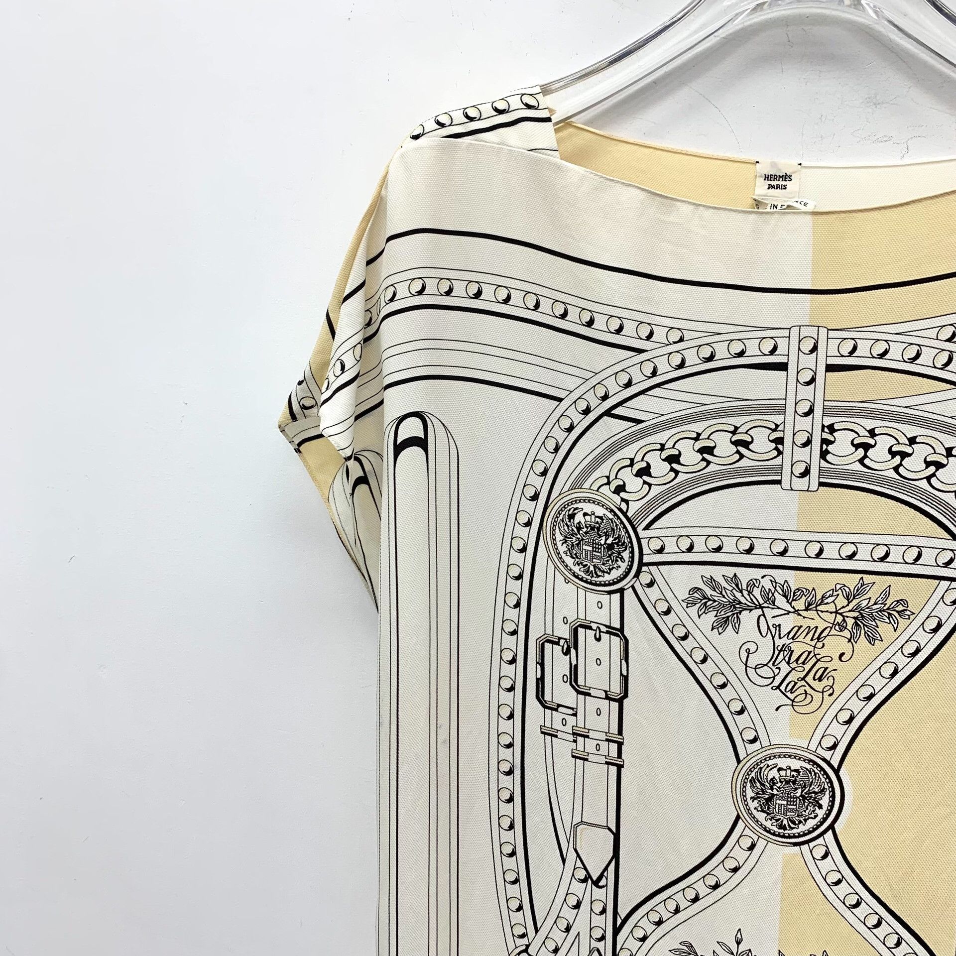 Hermes Hermes Grand Apparat Print Silk Sleeveless Dress 40 Size M / US 6-8 / IT 42-44 - 4 Thumbnail