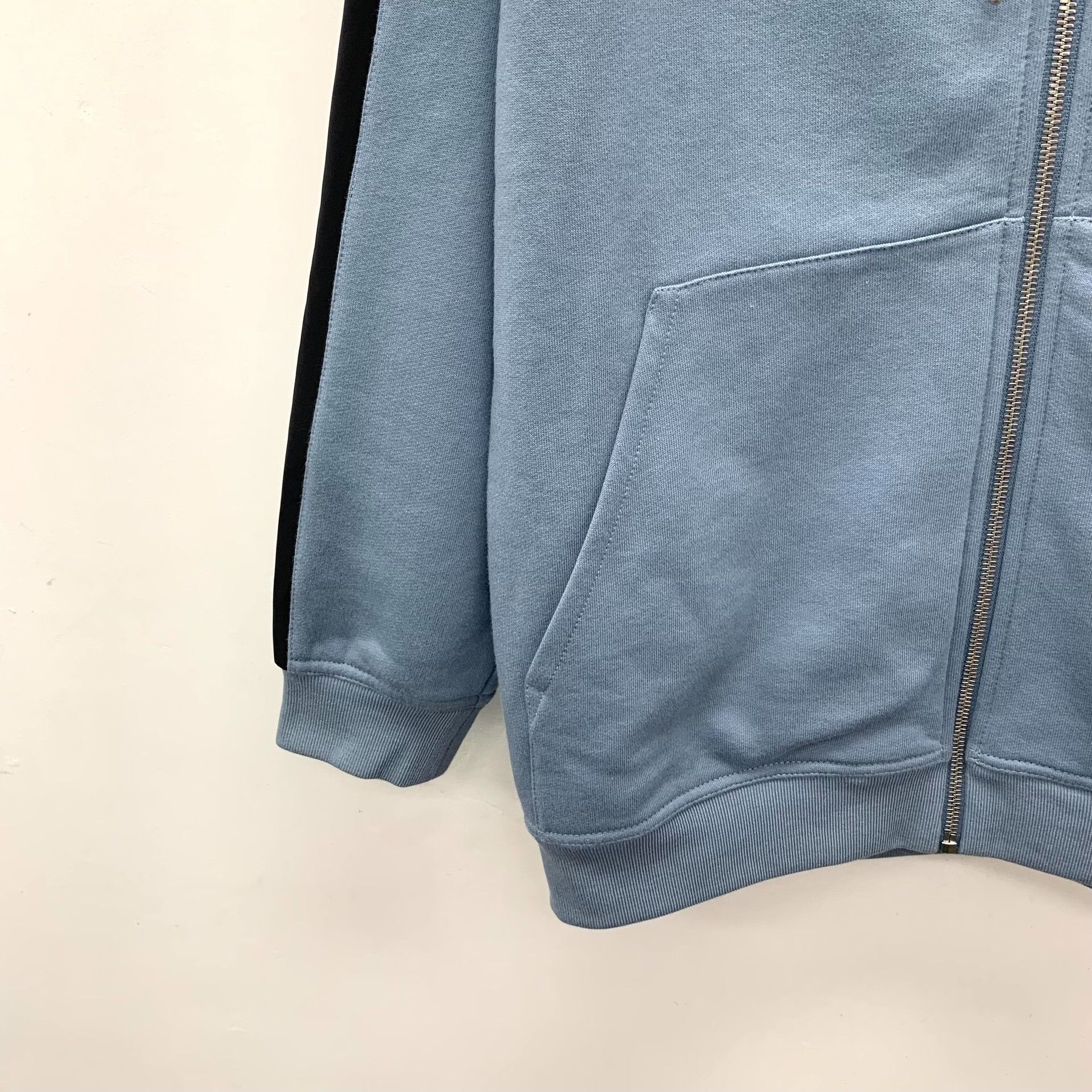 Hermes Hermes Contrast Side Stripe Zip Hoodie S Size US S / EU 44-46 / 1 - 5 Thumbnail