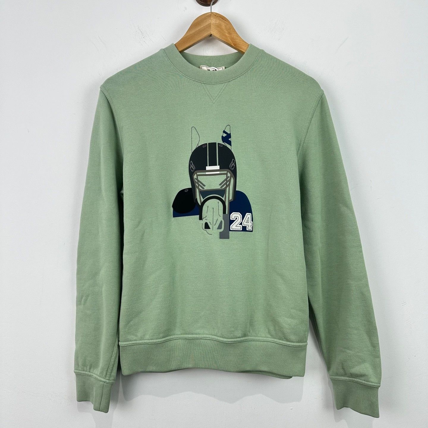 Hermes Hermes Graphic Horse Helmet Sweatshirt XS Size XS / US 0-2 / IT 36-38 - 2 Thumbnail