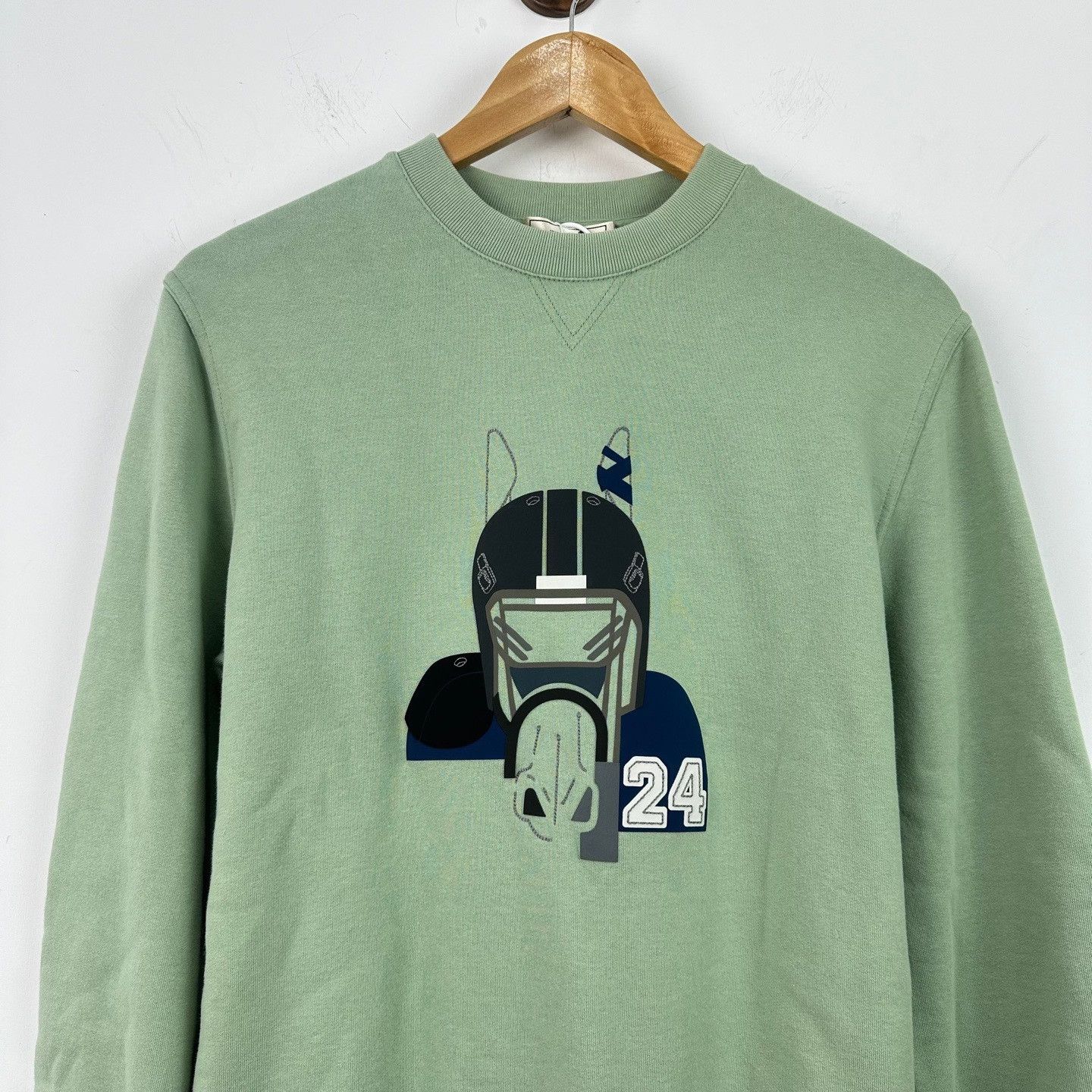 Hermes Hermes Graphic Horse Helmet Sweatshirt XS Size XS / US 0-2 / IT 36-38 - 5 Thumbnail