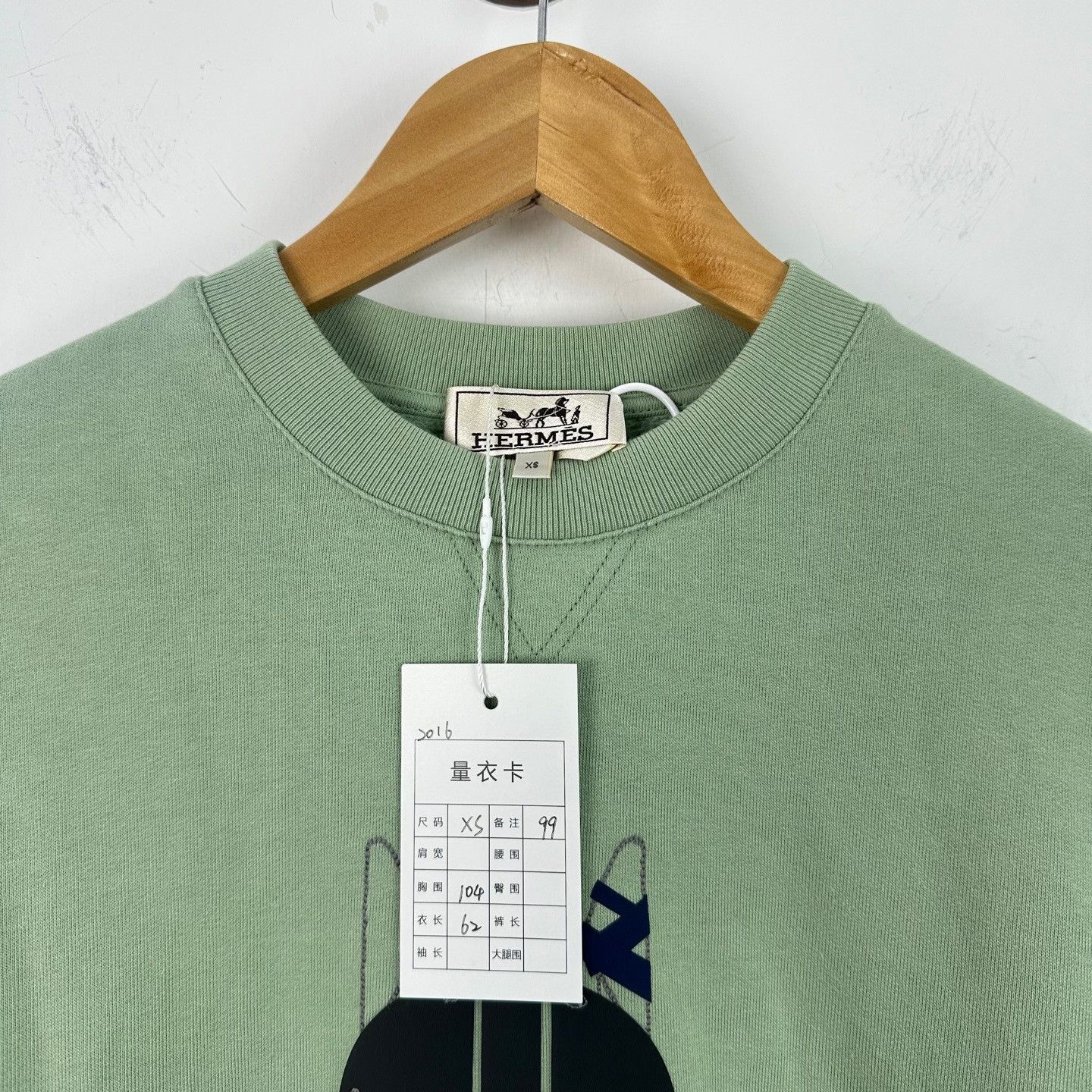 Hermes Hermes Graphic Horse Helmet Sweatshirt XS Size XS / US 0-2 / IT 36-38 - 4 Thumbnail