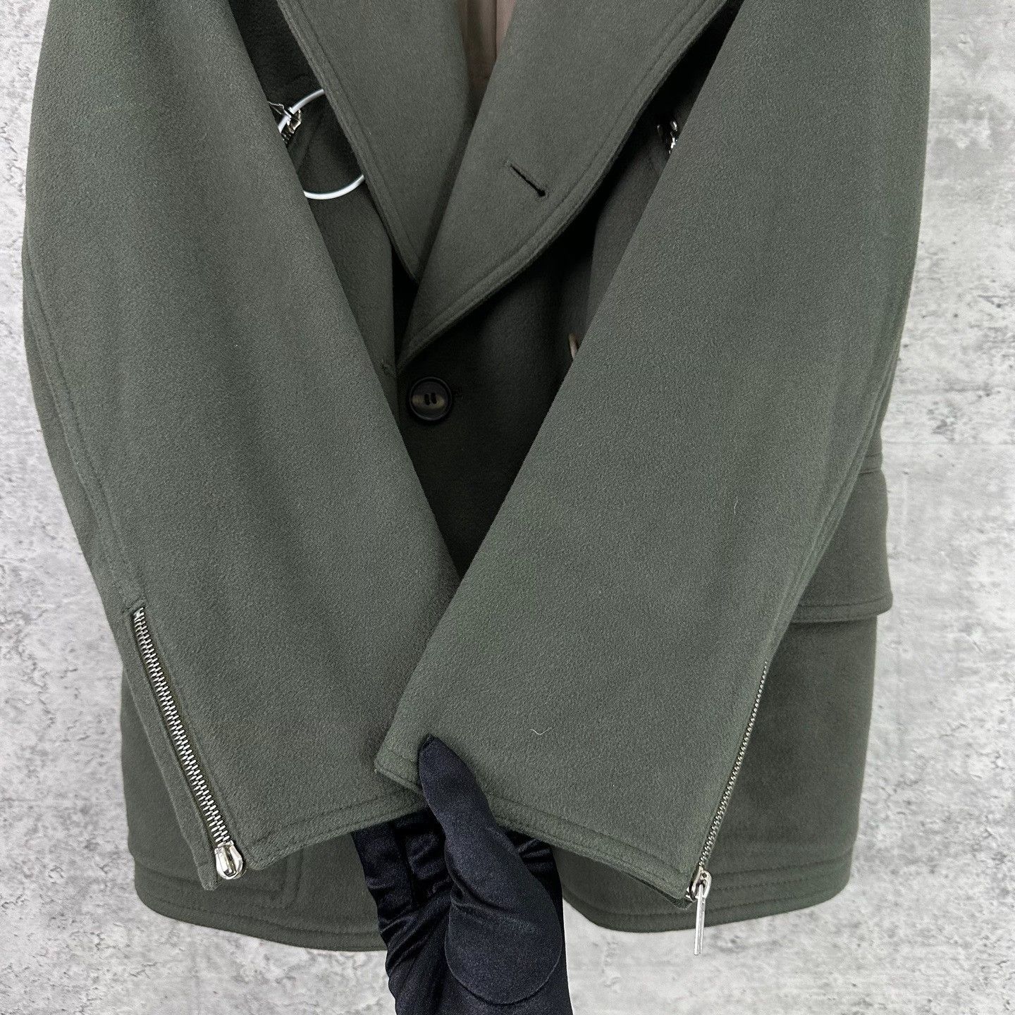 Hermes Hermes Cashmere Double Breasted Heavy Coat 48 Size US M / EU 48-50 / 2 - 5 Thumbnail