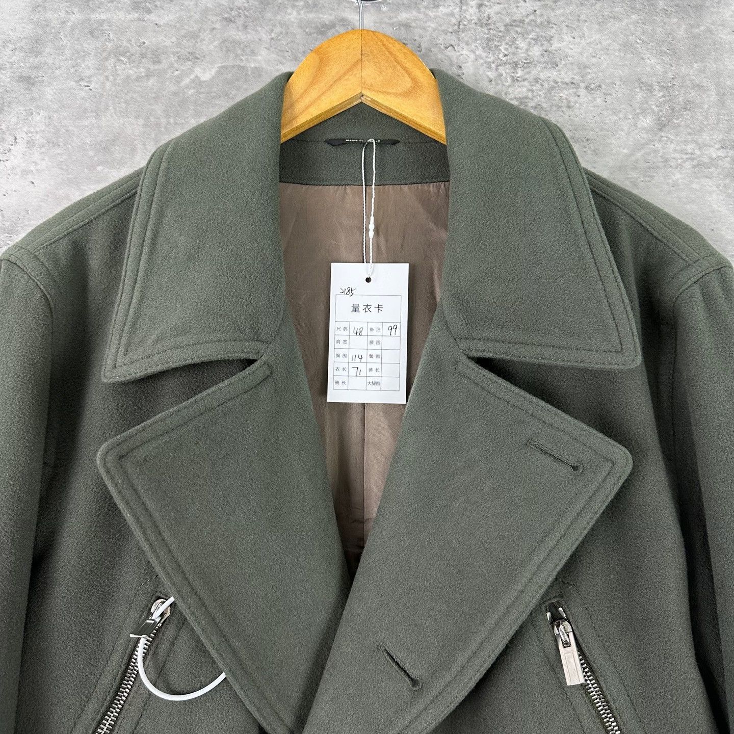 Hermes Hermes Cashmere Double Breasted Heavy Coat 48 Size US M / EU 48-50 / 2 - 4 Thumbnail