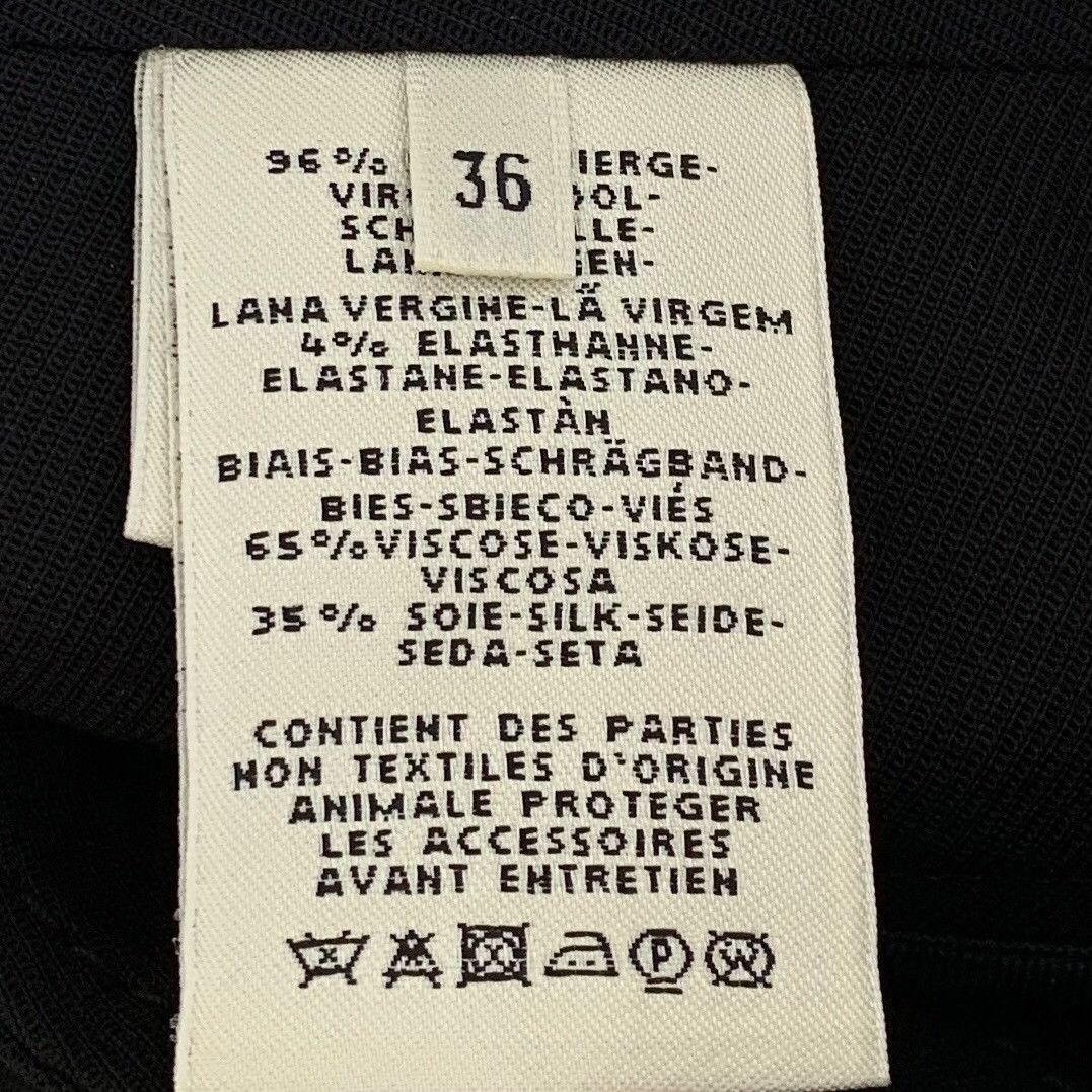Hermes Hermes Black Buckle Detail Wrap Shorts FR 36 Size 26" / US 2 / IT 38 - 7 Thumbnail