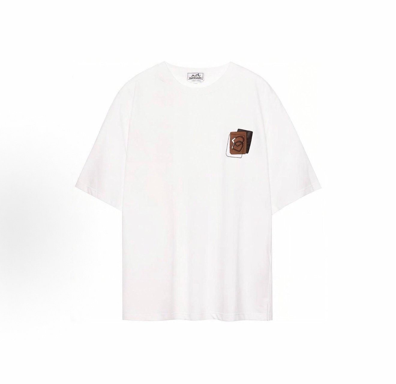 Hermes Hermes Leather Patch Horseshoe T-Shirt XXL Size US XXL / EU 58 / 5 - 2 Thumbnail