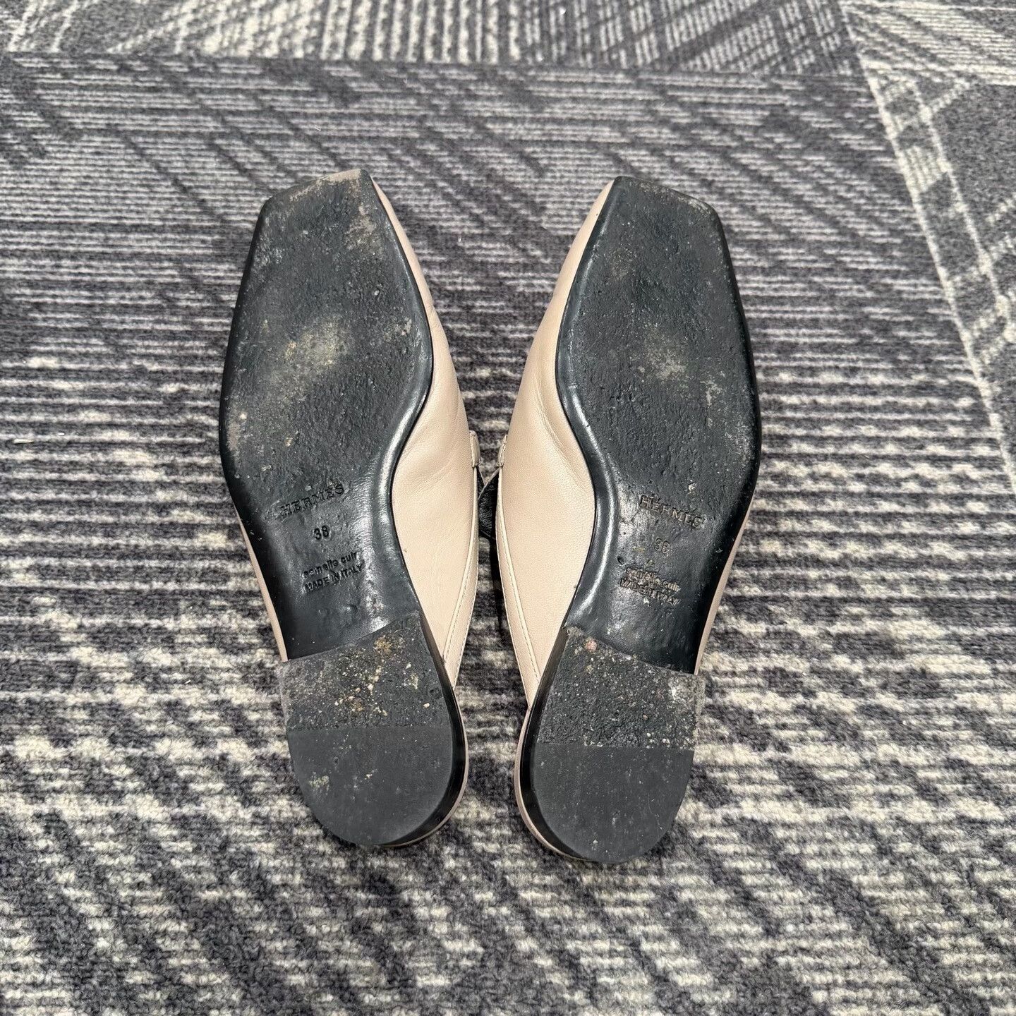 Hermes Hermes H Logo Groupie Mules 38 Size US 8 / IT 38 - 9 Thumbnail
