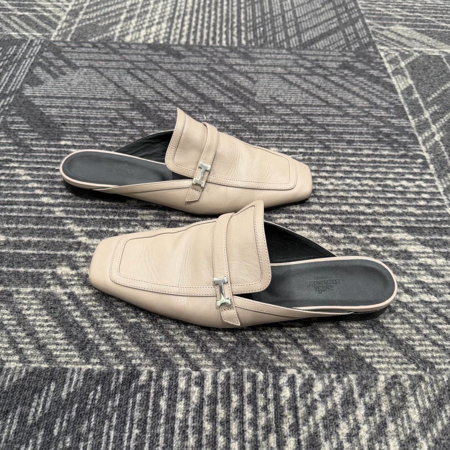 Hermes Hermes H Logo Groupie Mules 38 Size US 8 / IT 38 - 5 Thumbnail