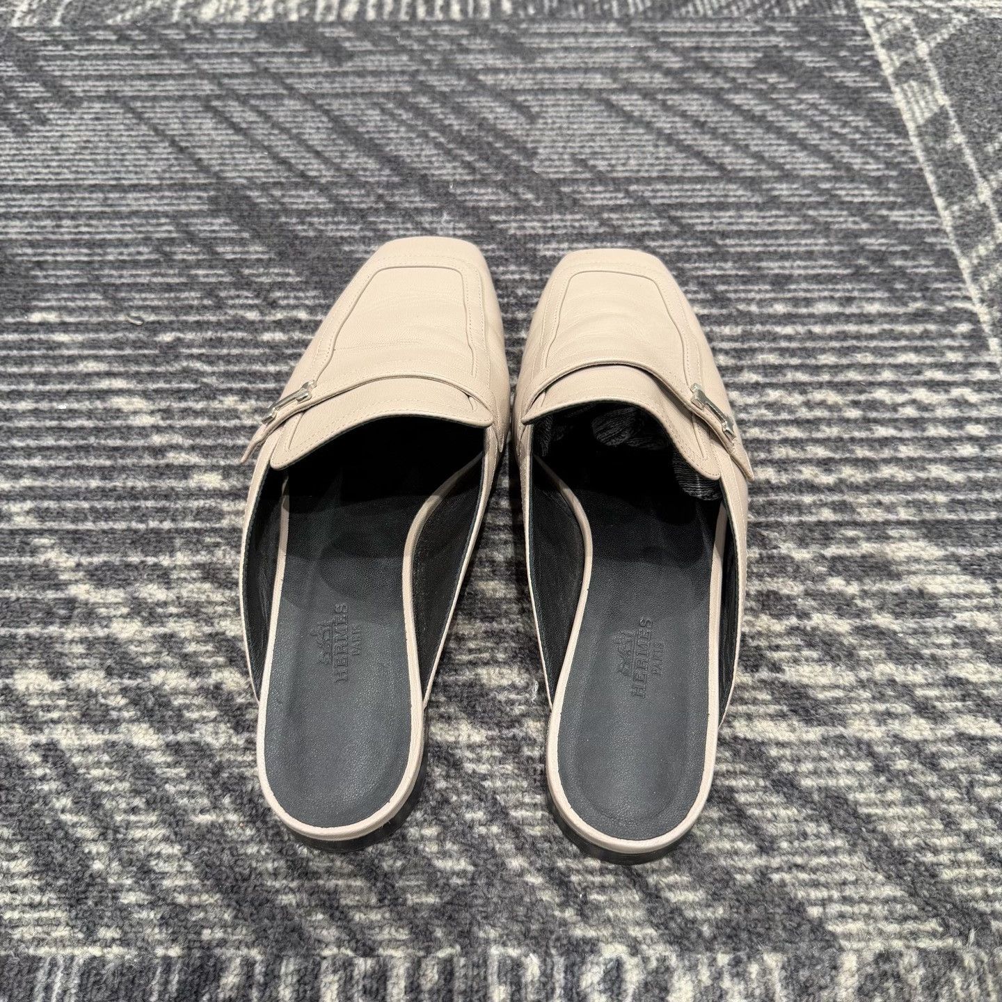 Hermes Hermes H Logo Groupie Mules 38 Size US 8 / IT 38 - 4 Thumbnail