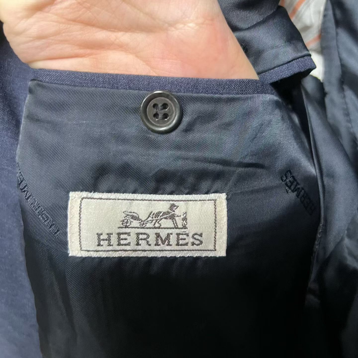 Hermes Hermes Wool 2-Button Blazer Size 36R Size 36R - 3 Thumbnail