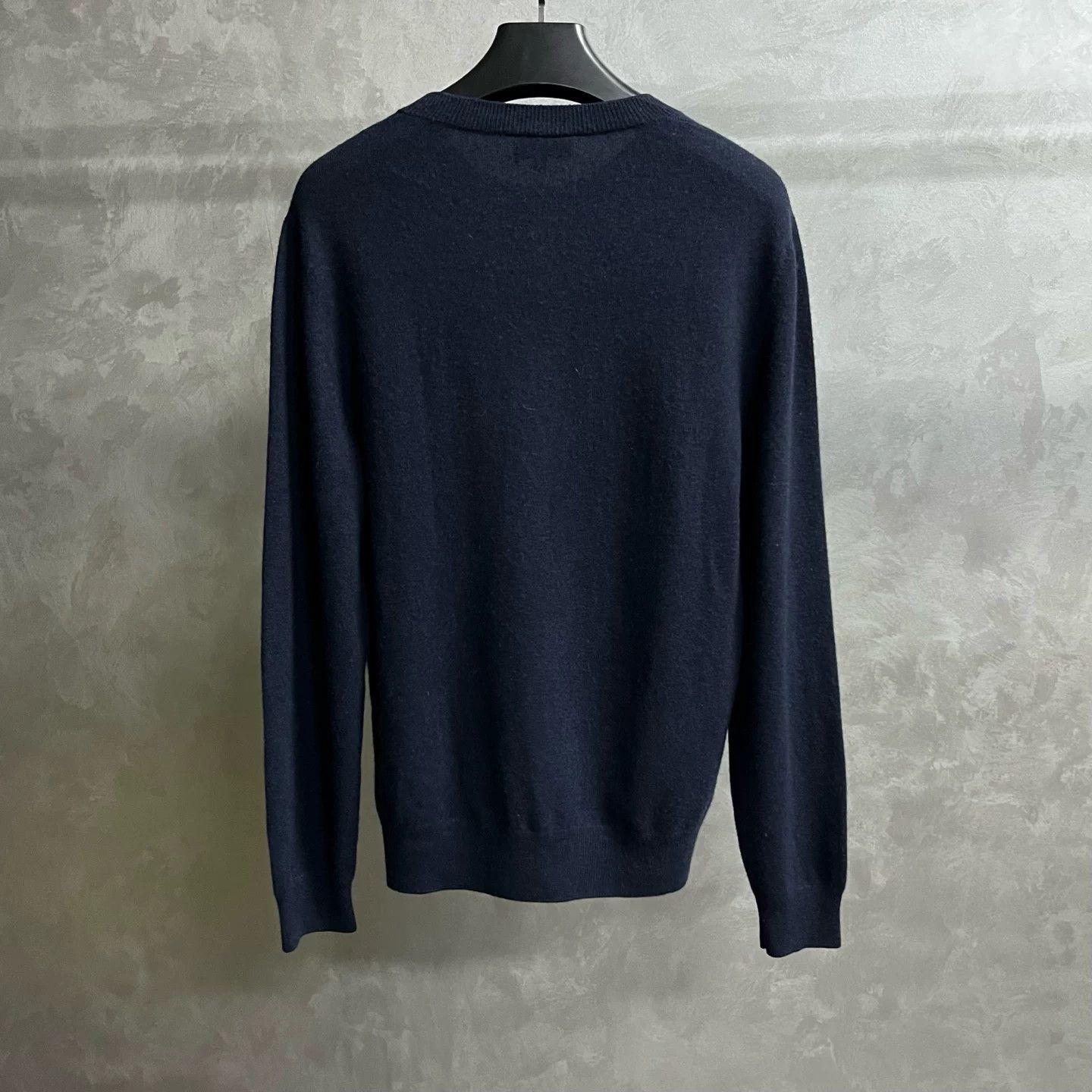 Hermes Hermes Cashmere Contrast Trim Sweater L Size US L / EU 52-54 / 3 - 6 Thumbnail