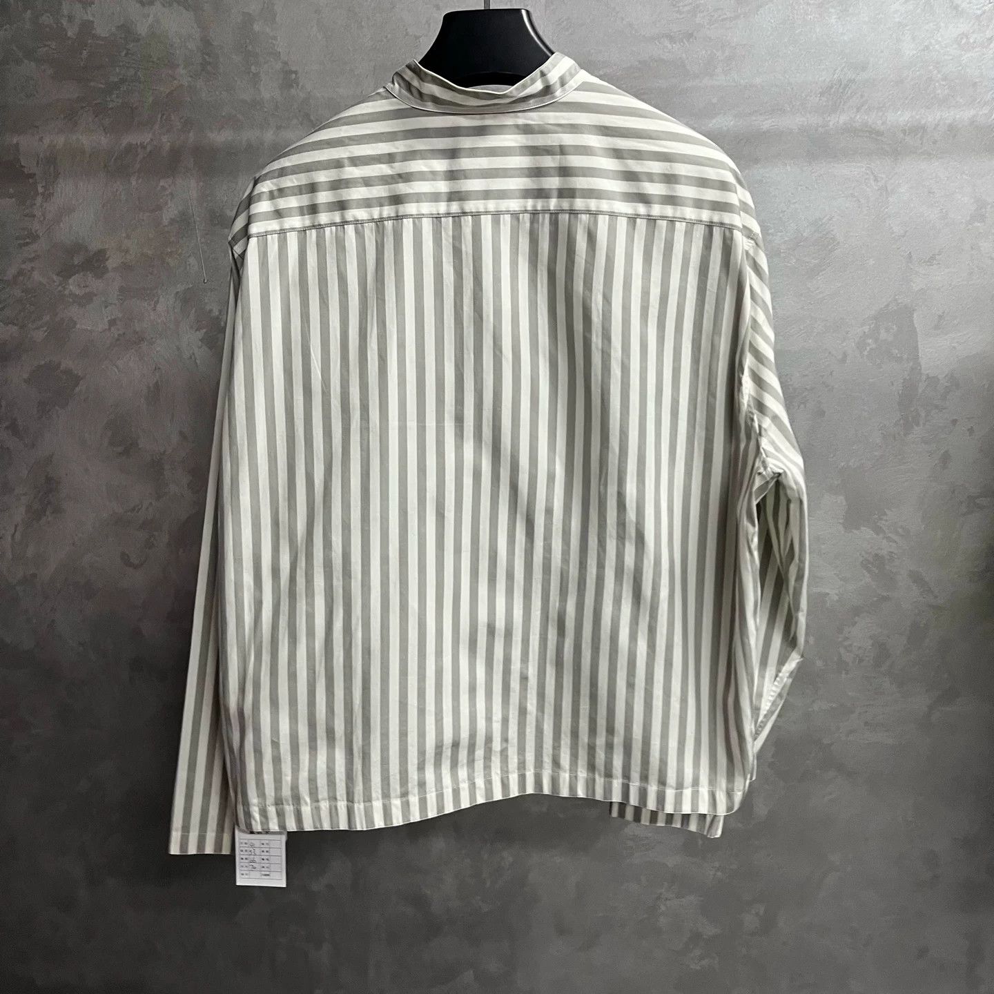 Hermes Hermes Striped Zip-Up Shirt Jacket Size 41 Size US L / EU 52-54 / 3 - 6 Thumbnail