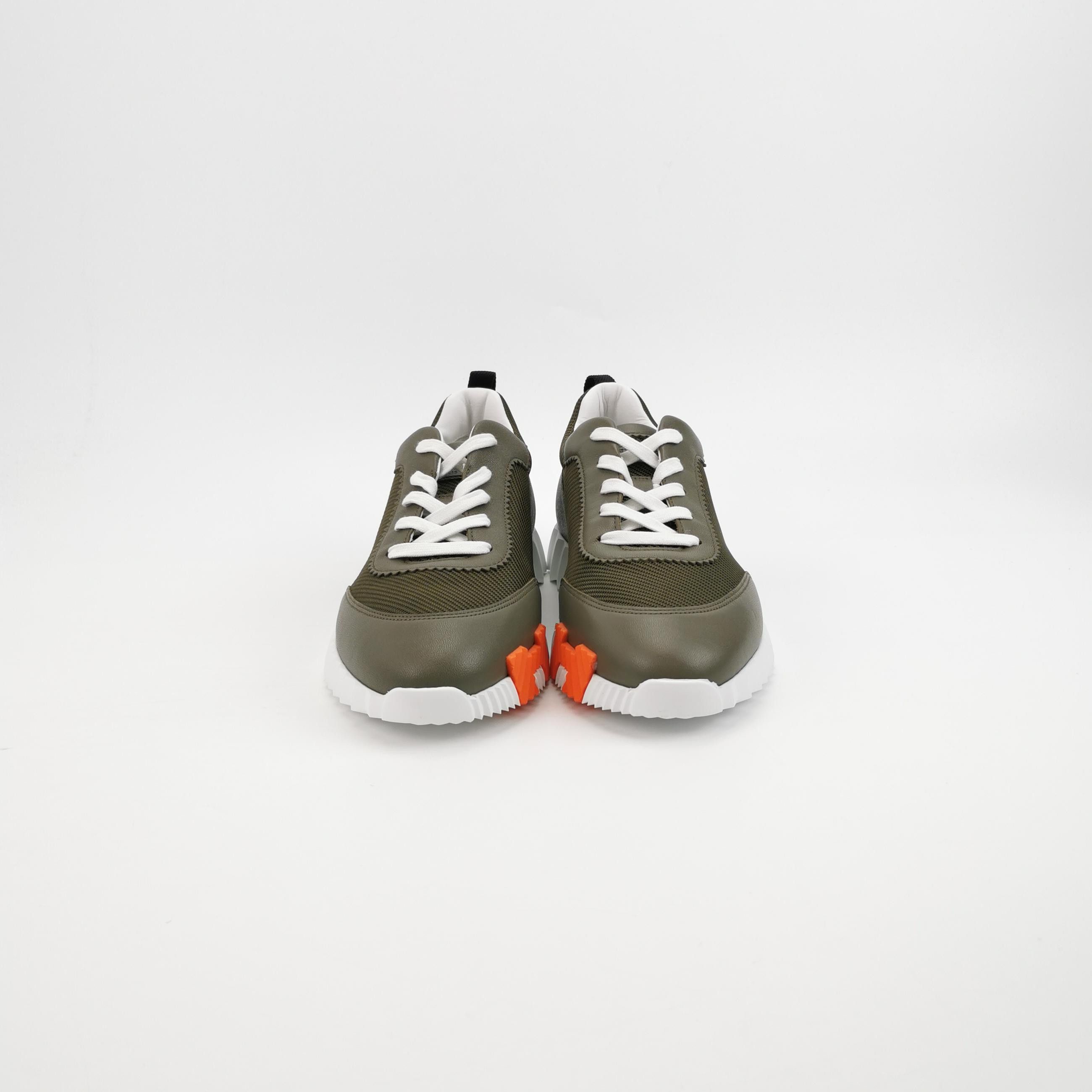 Hermes Hermes Bouncing Technical Canvas Sneakers EU 42.5 Size US 9 / EU 42 - 4 Thumbnail