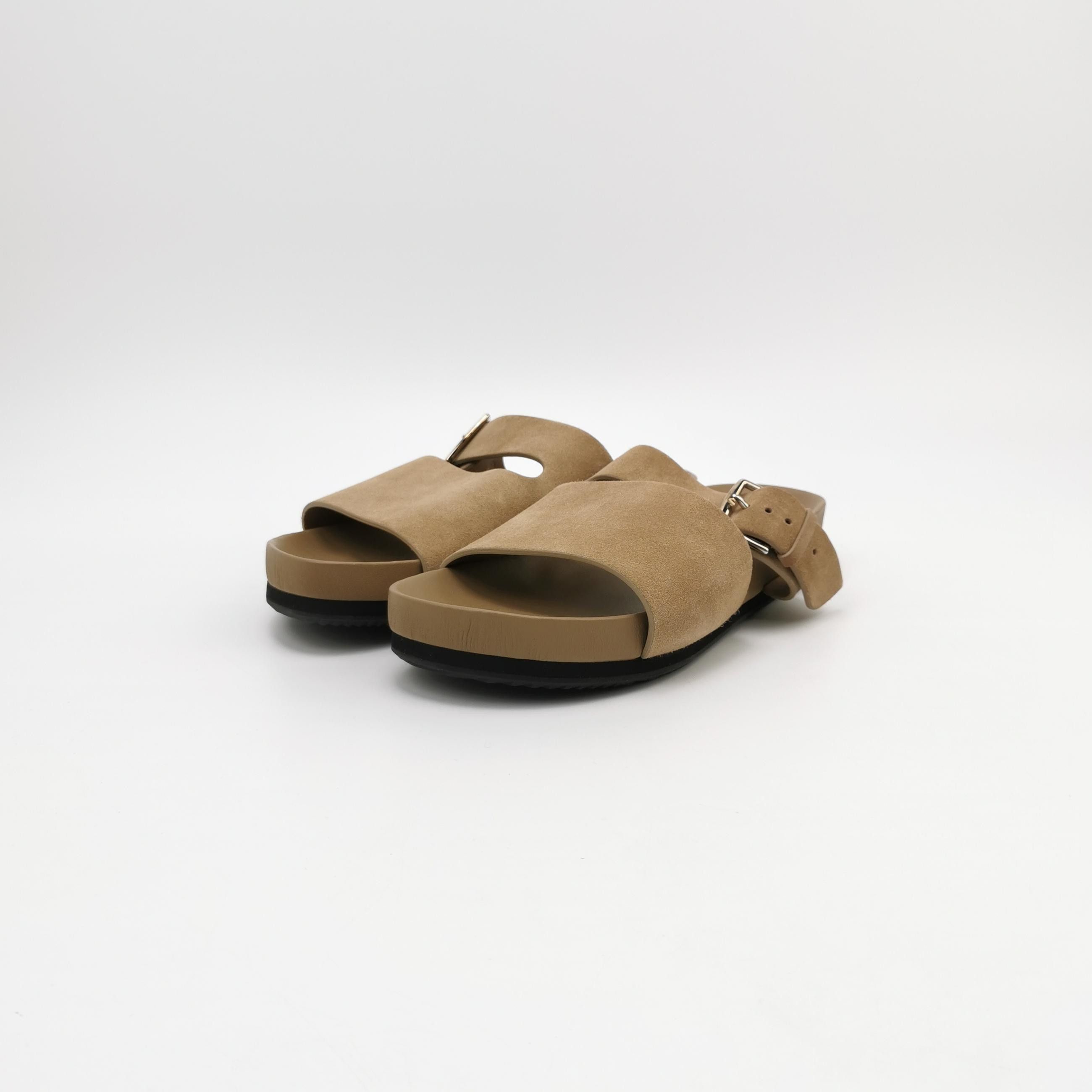 Hermes Hermes Suede Buckle Sandals Size 40.5 Size US 7 / EU 40 - 3 Thumbnail