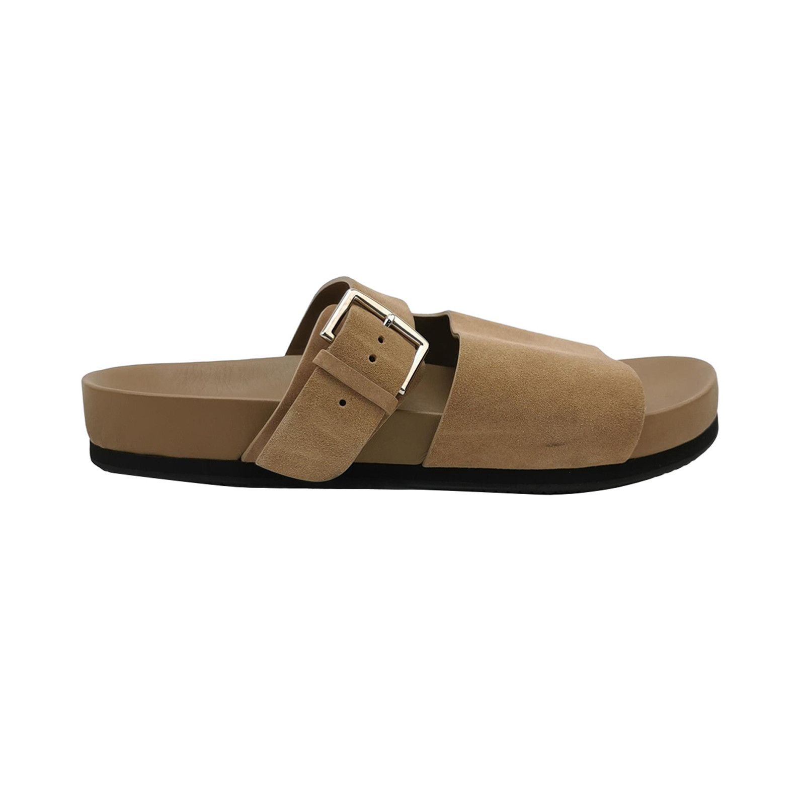 Hermes Hermes Suede Buckle Sandals Size 40.5 Size US 7 / EU 40 - 2 Thumbnail