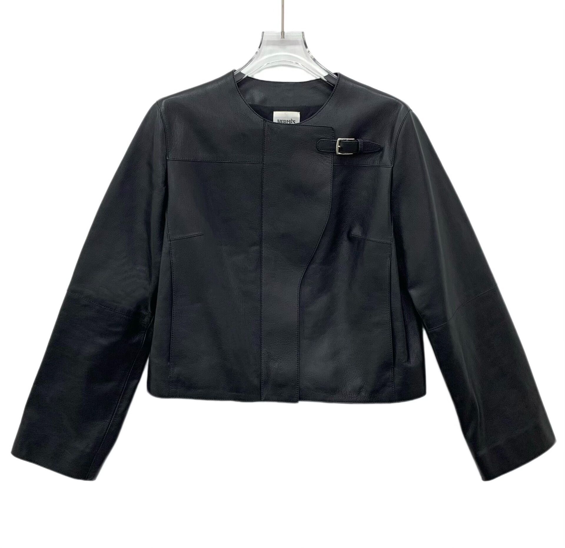 Hermes Hermes Goatskin Buckle Leather Jacket 36 Size XS / US 0-2 / IT 36-38 - 2 Thumbnail