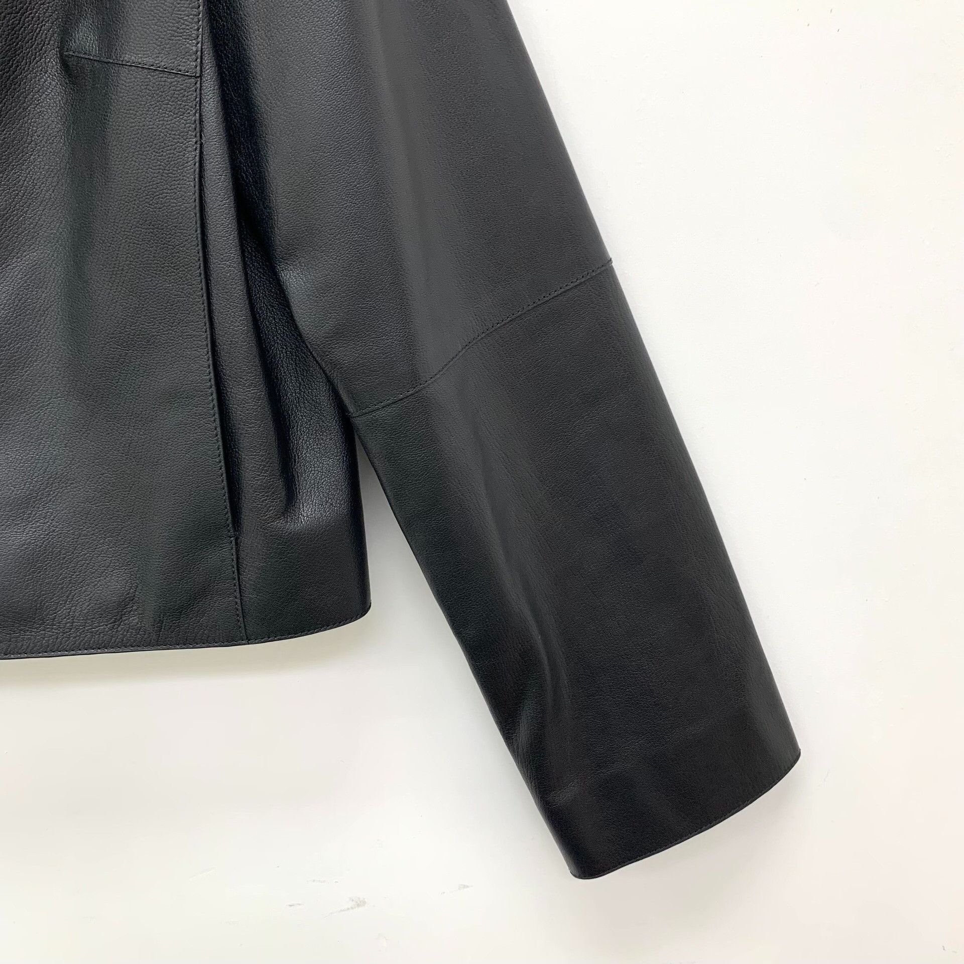 Hermes Hermes Goatskin Buckle Leather Jacket 36 Size XS / US 0-2 / IT 36-38 - 5 Thumbnail