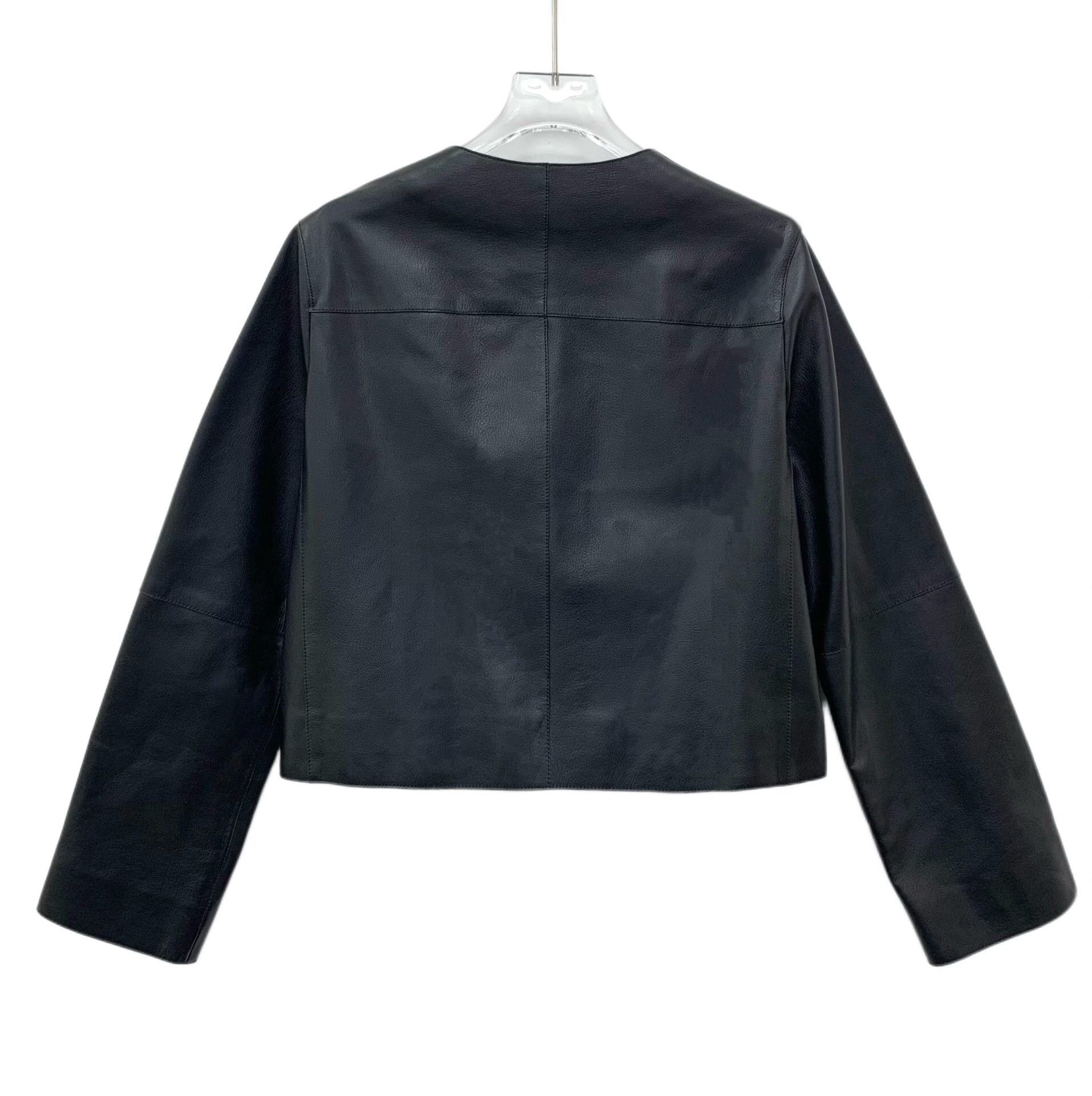 Hermes Hermes Goatskin Buckle Leather Jacket 36 Size XS / US 0-2 / IT 36-38 - 3 Thumbnail