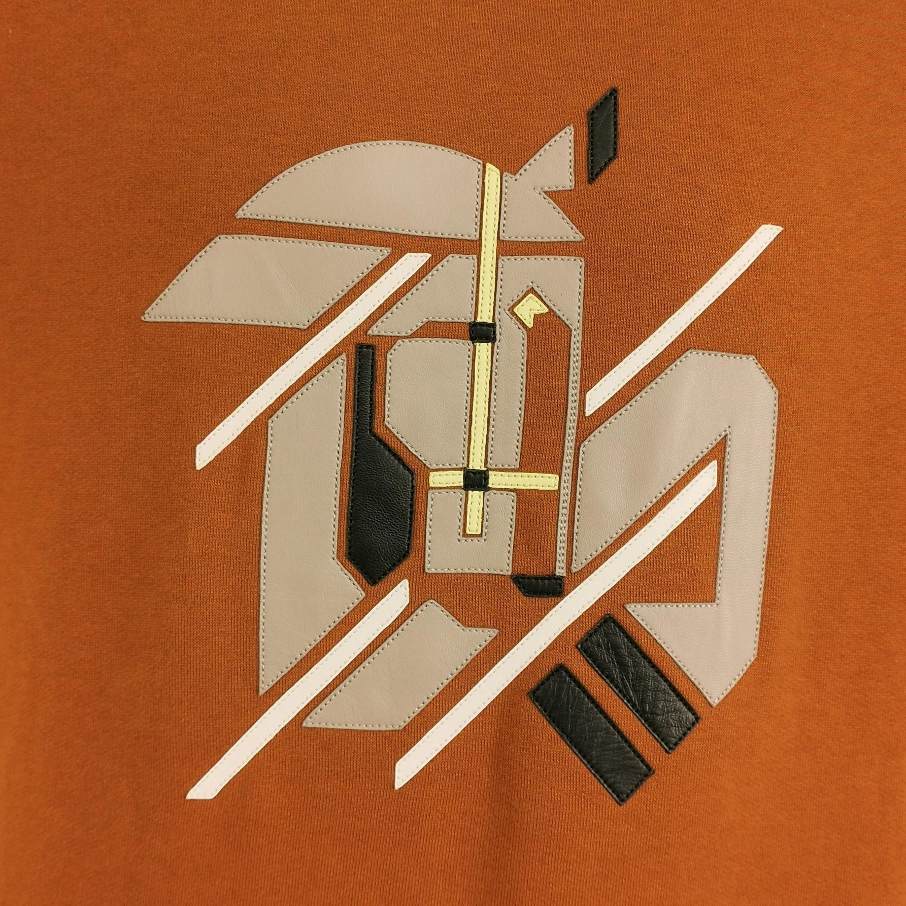 Hermes Hermes Graphic Patch Sweatshirt Size M Size US M / EU 48-50 / 2 - 4 Thumbnail