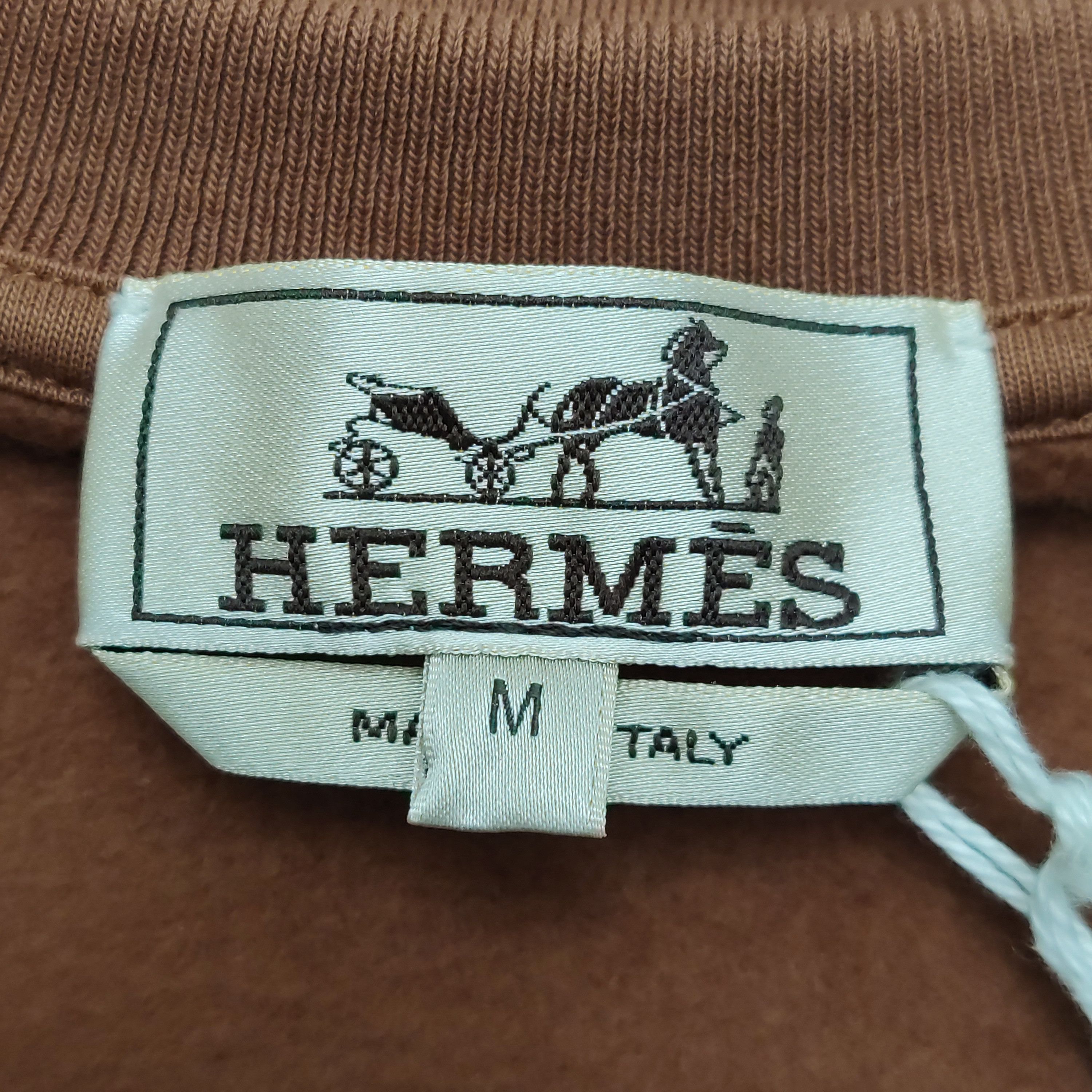 Hermes Hermes Graphic Patch Sweatshirt Size M Size US M / EU 48-50 / 2 - 7 Thumbnail