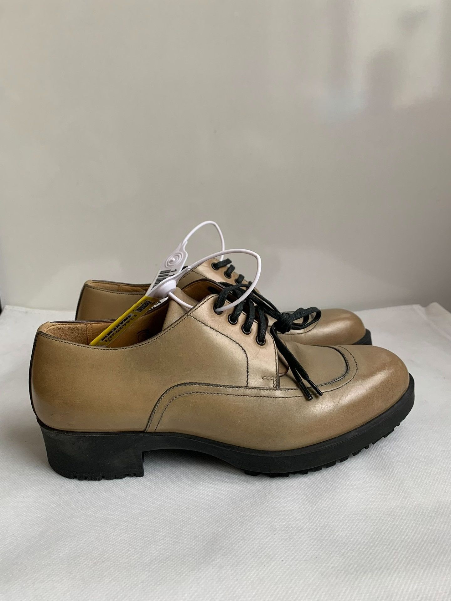 Hermes Hermes Leather Lace-up Derby Shoes 36.5 Size US 6.5 / IT 36.5 - 4 Thumbnail